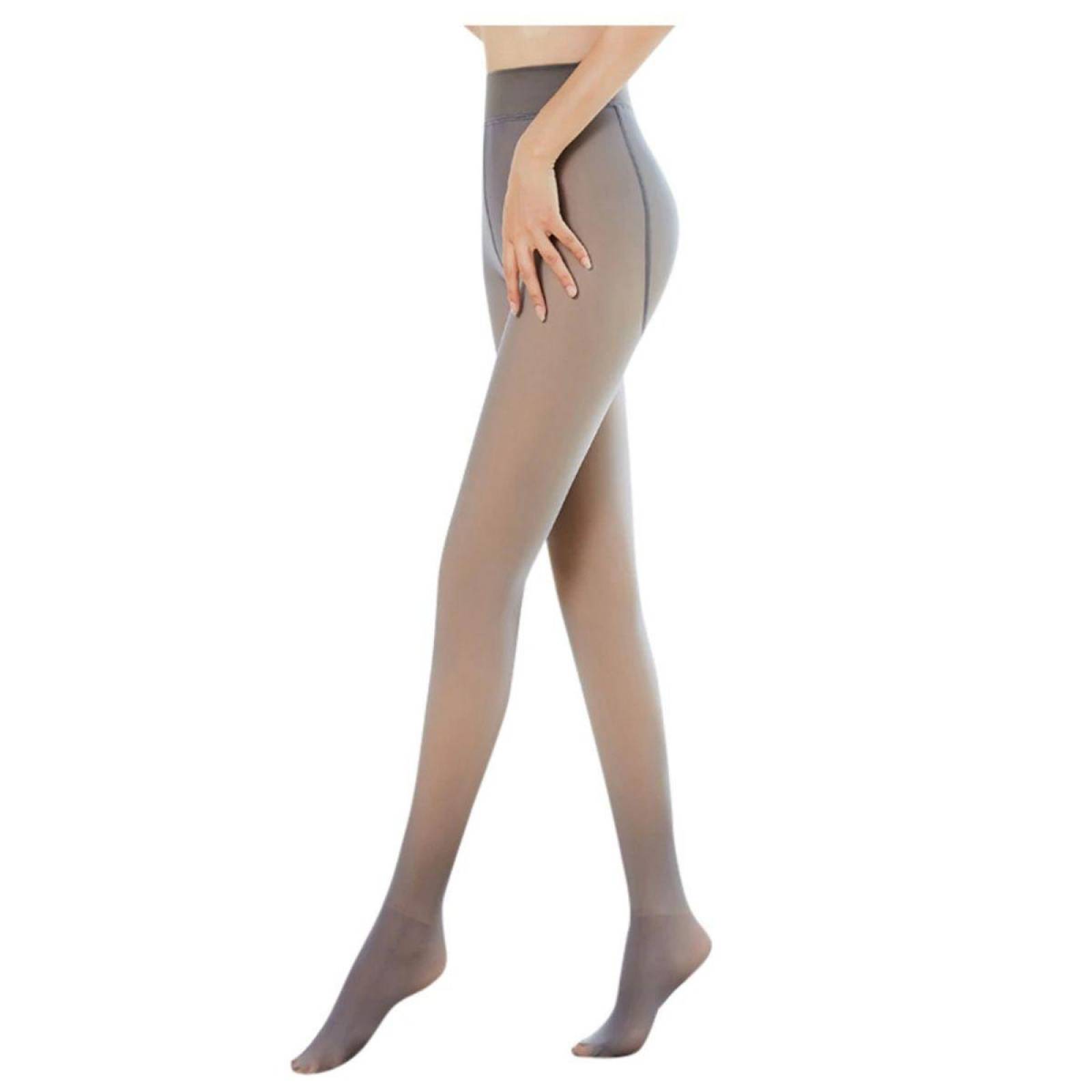 Leggins Mallas peluche mujer invierno gruesa V-193