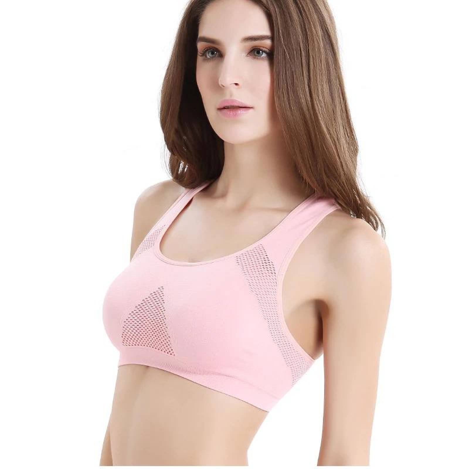 Top Sujetador Deportivo Transpirable Para Mujer M-012 