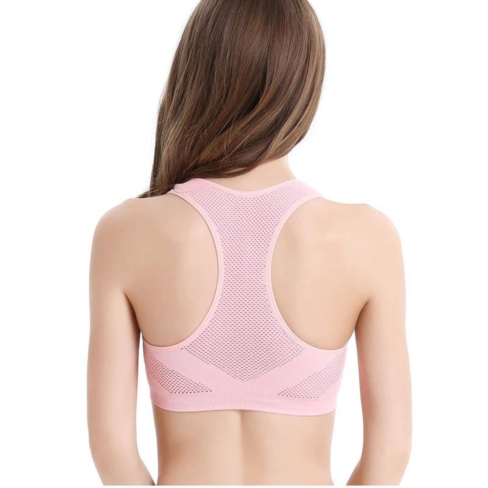 Top Sujetador Deportivo Transpirable Para Mujer M-012 