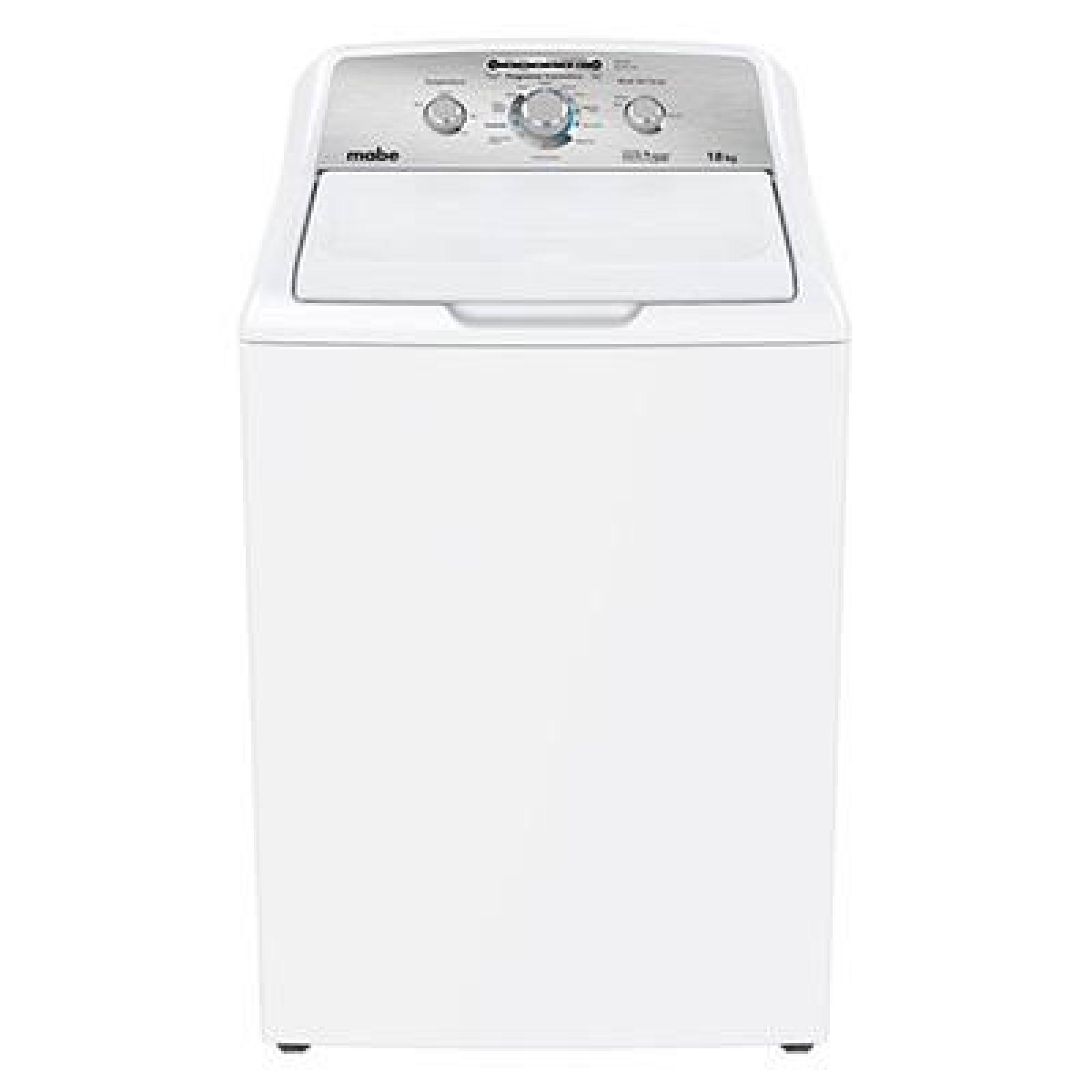 LAVADORA MABE AQUA SAVER GREEN 18 KG. BLANCA CON SANITIZADO 
