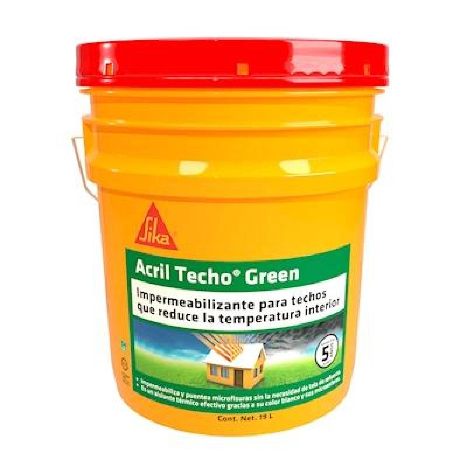 IMPERMEABILIZANTE ACRÍLICO Y AISLANTE TÉRMICO BLANCO 5 AÑOS 19 L 