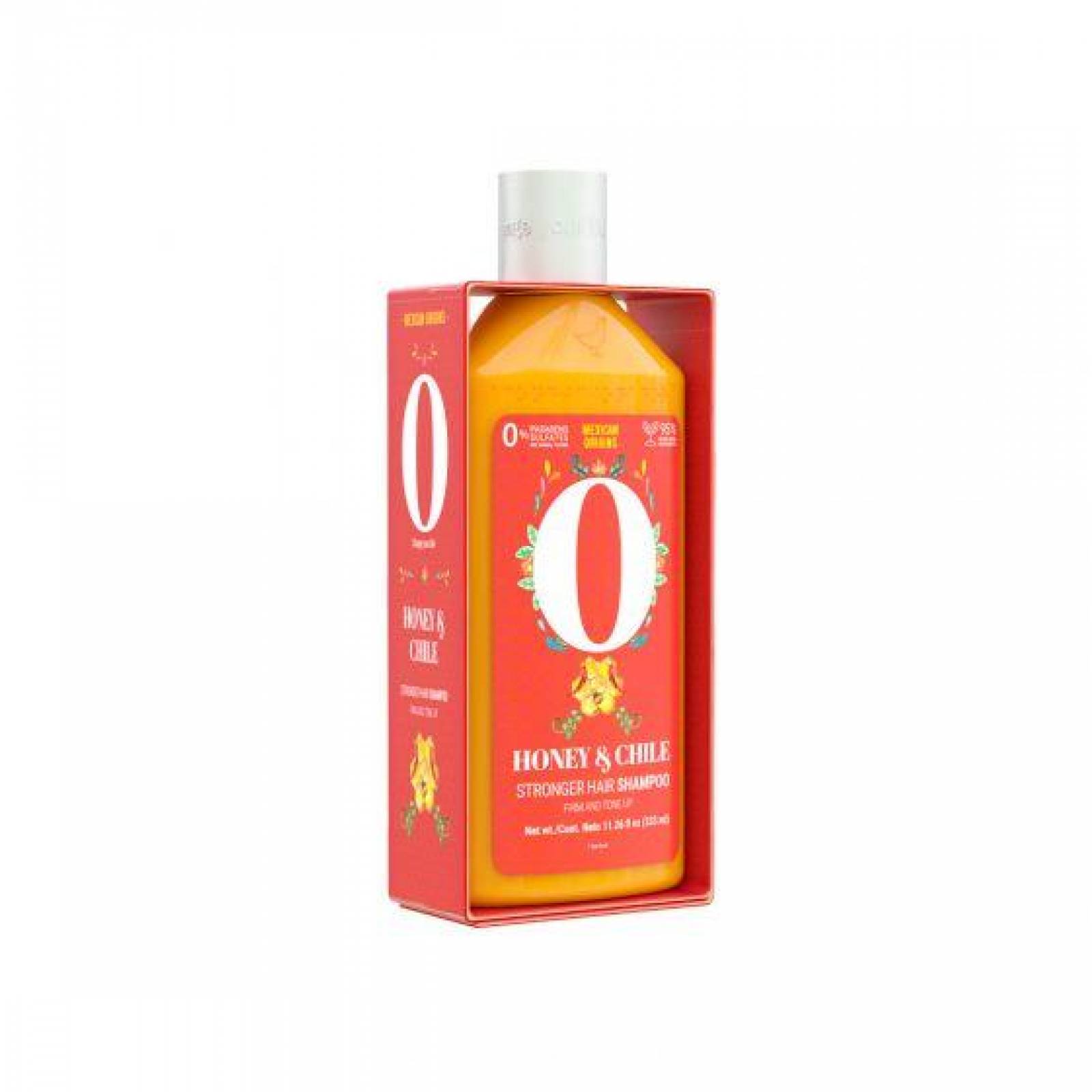 Shampoo Vivorganik Stronger Hair Miel y Chile 333 ml 