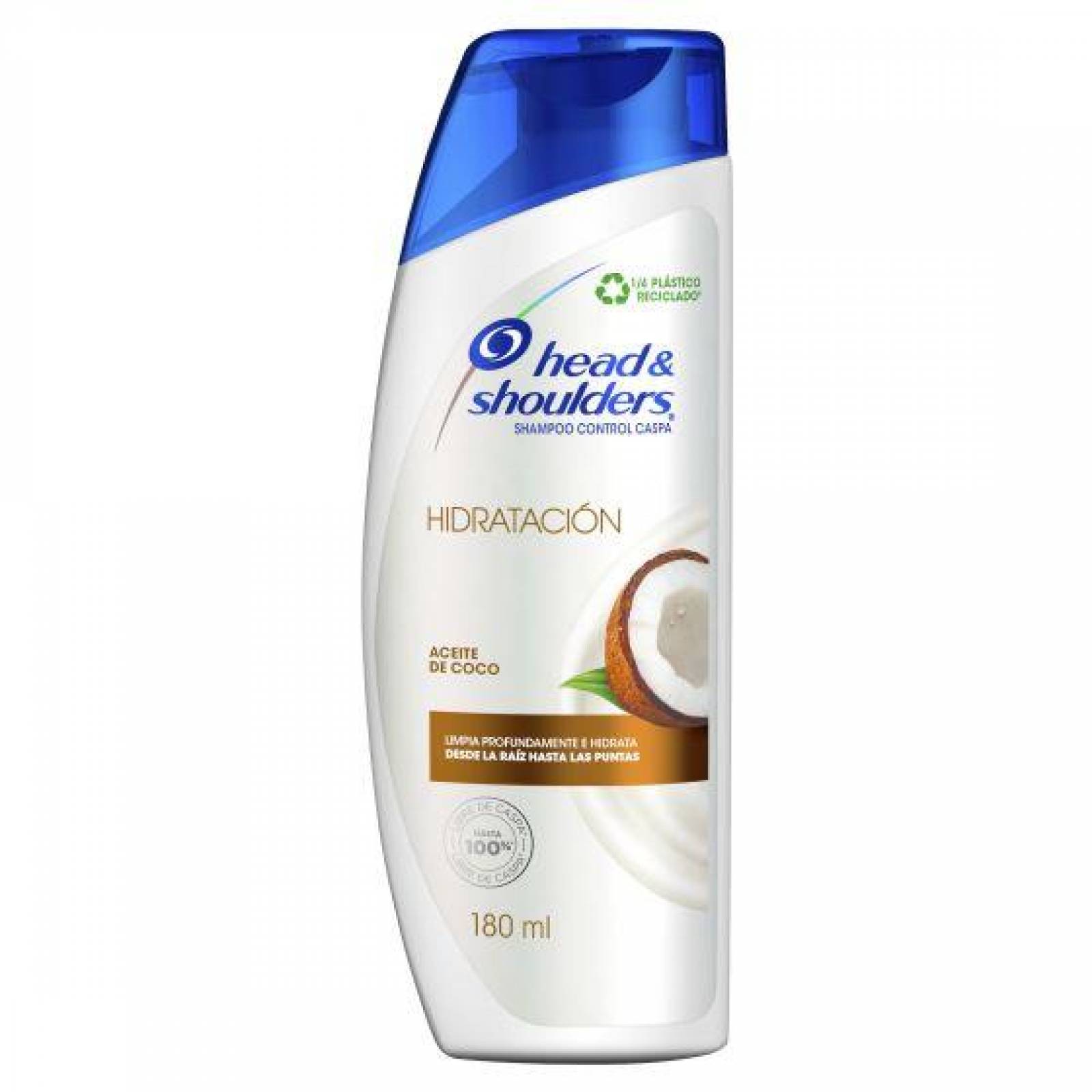 Shampoo Head And Shoulders Hidratacion 180 ml S 