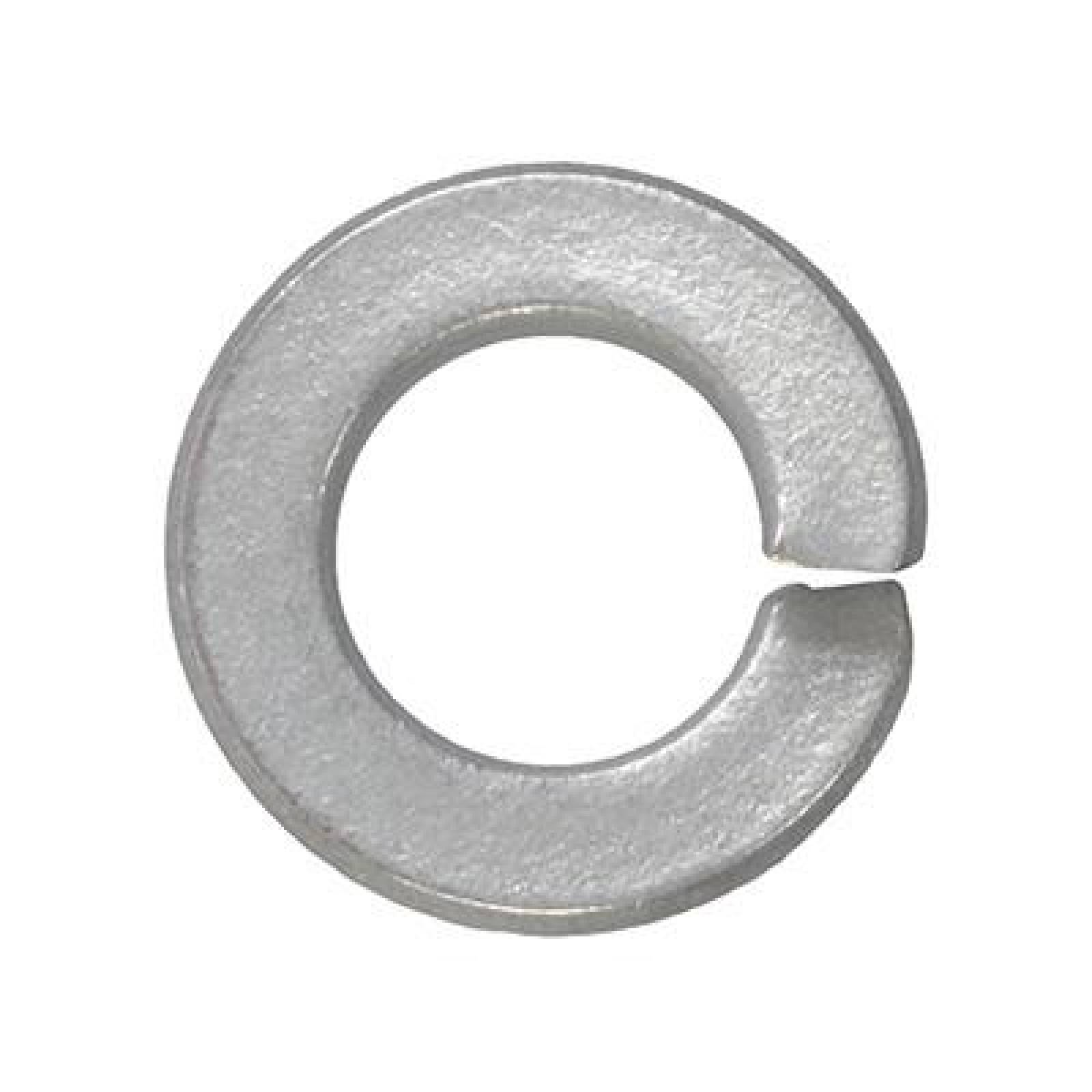 RONDANA DE PRESIÓN DE 0.5 CM PLATA 10 PIEZAS 