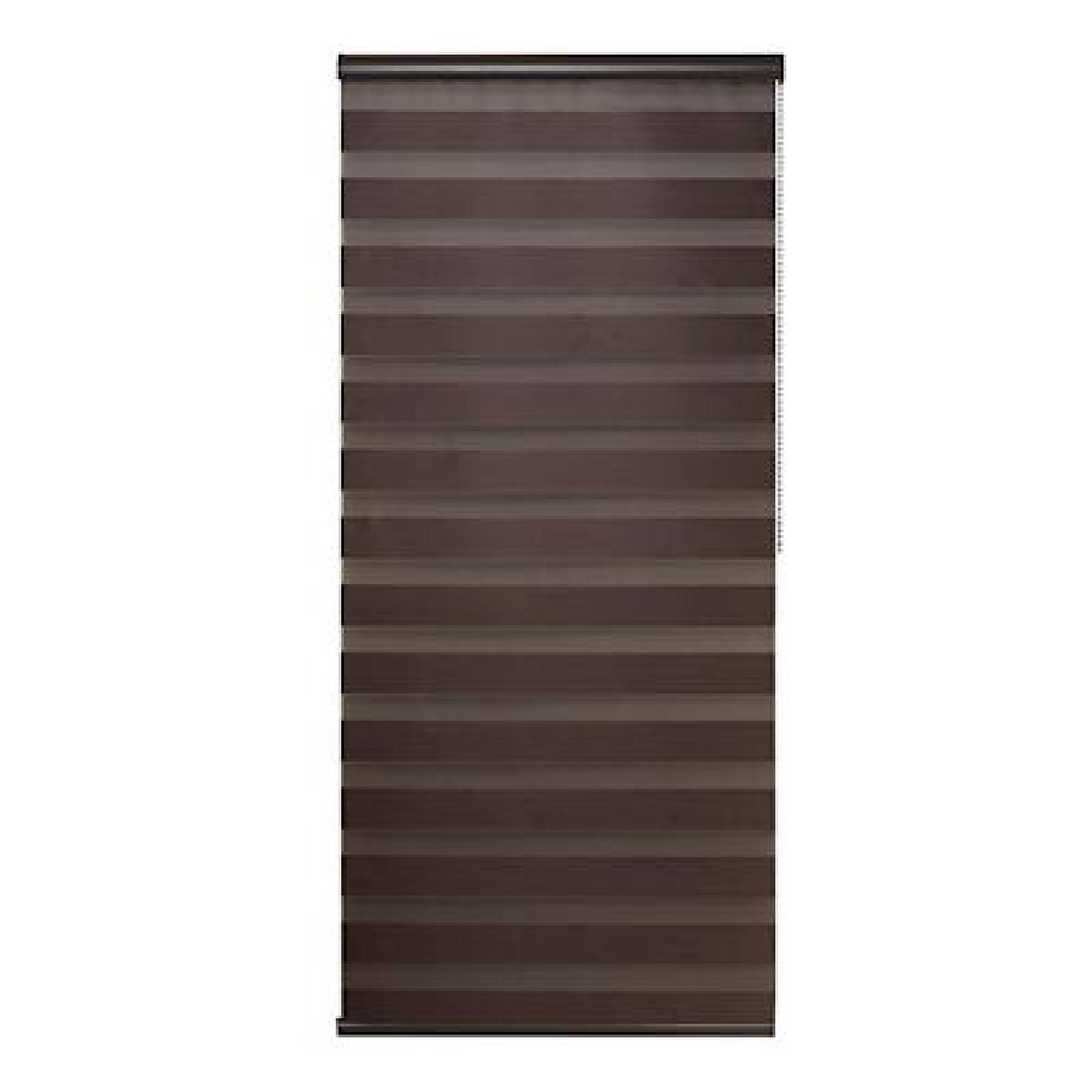 Persiana Enrollable Sheer Duo 140 X 220 Cm Chocolate 