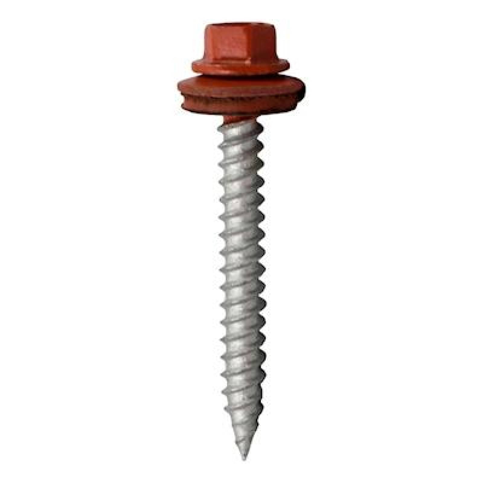 TORNILLO AUTOTALADRANTE 1/4 X 11/2 PULGADAS ROJA 