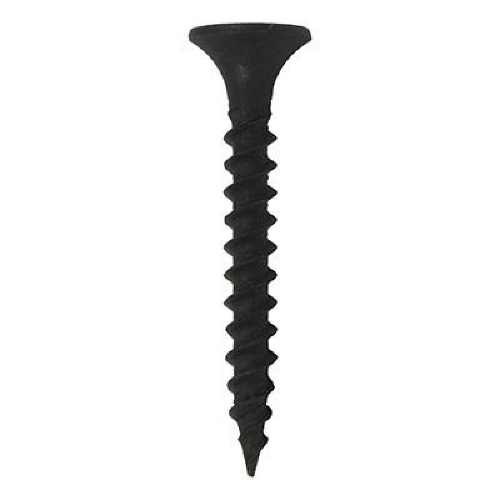 TORNILLO PARA TABLAROCA 6 X 1 1/8 PULGADAS NEGRO 100 PIEZAS 