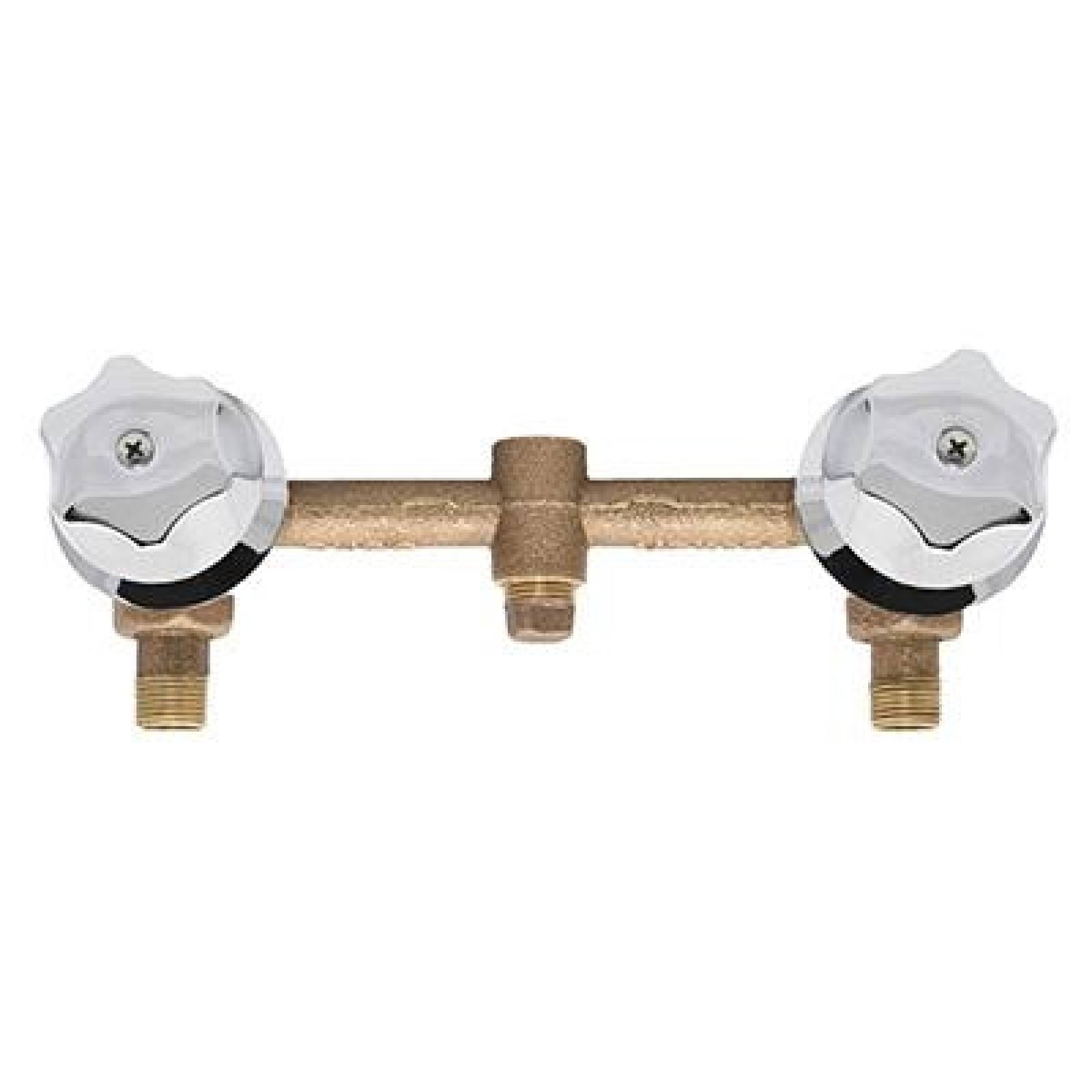 LLAVE MEZCLADORA PARA REGADERA Y TINA DE EMPOTRAR 26 X 10 CM METAL 