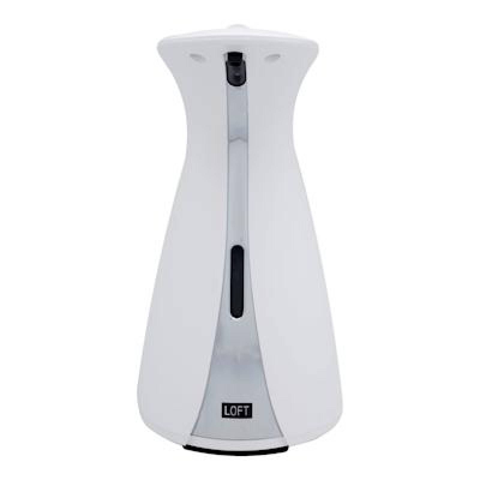 DISPENSADOR AUTOMÁTICO DE JABÓN Y DESINFECTANTE BLANCO LOFT 