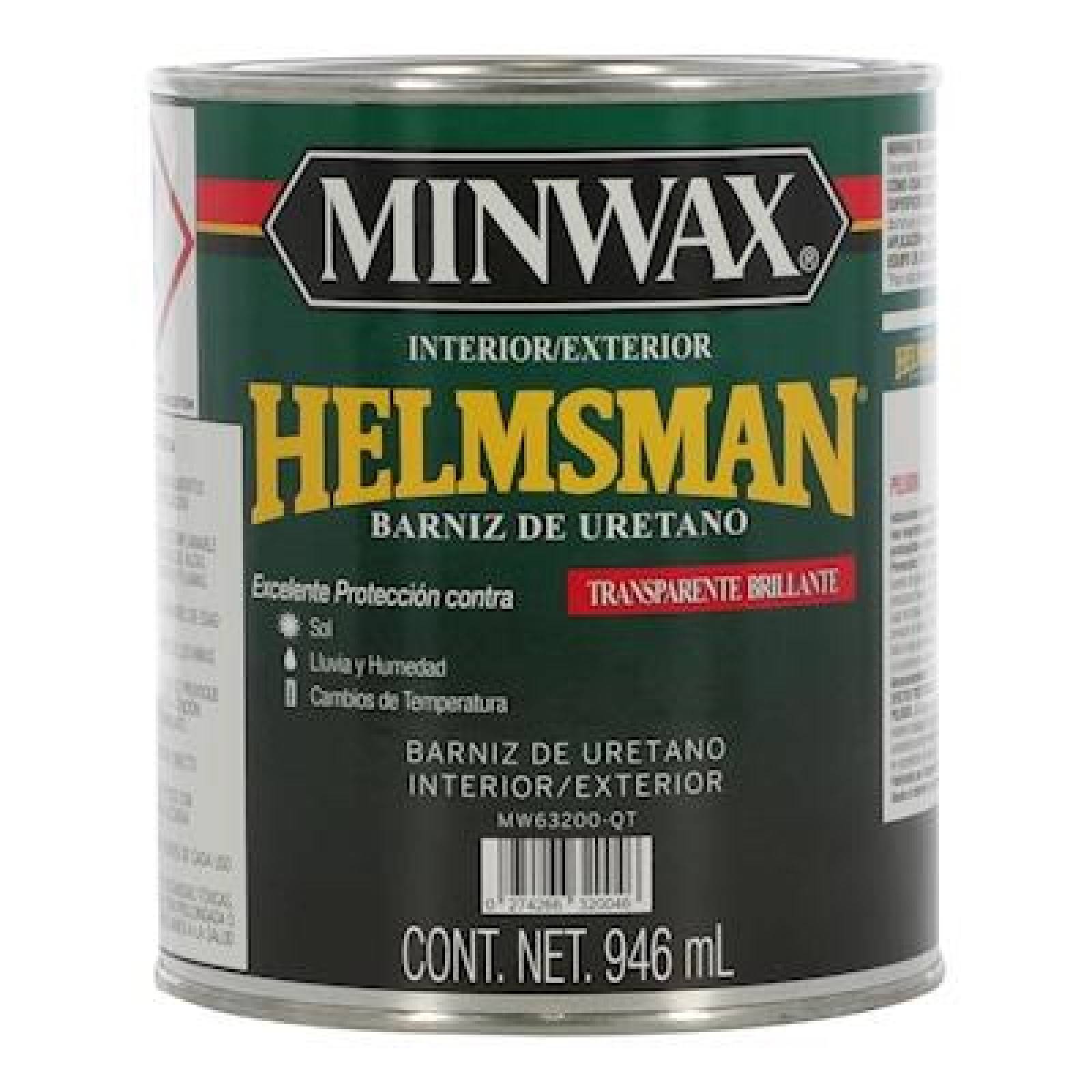 BARNIZ PARA MADERA DE 946 ML TRANSPARENTE BRILLANTE