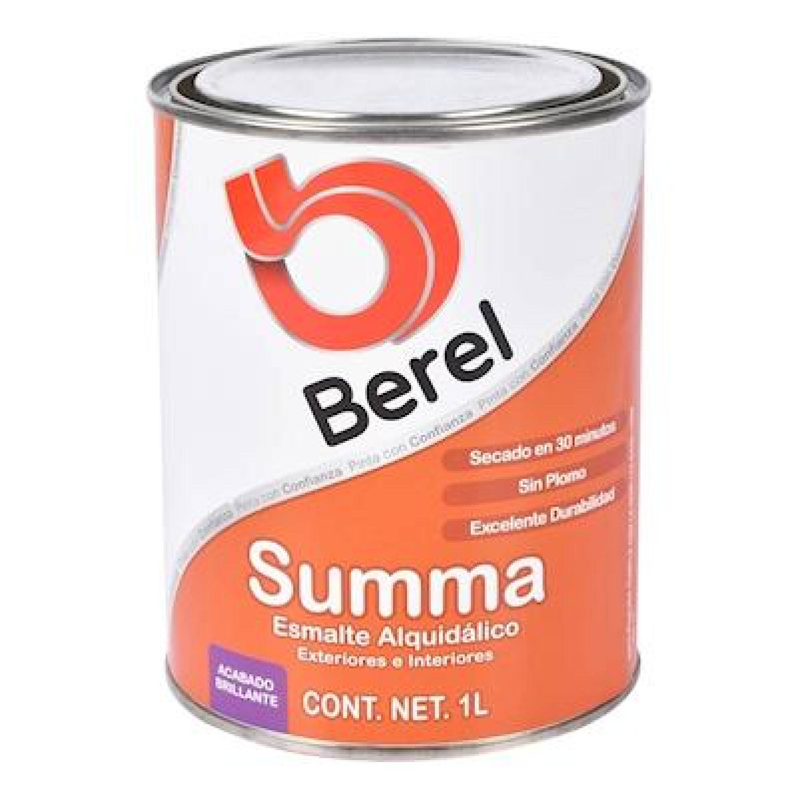 ESMALTE ALQUIDÁLICO BRILLANTE DE 1 L NEGRO 