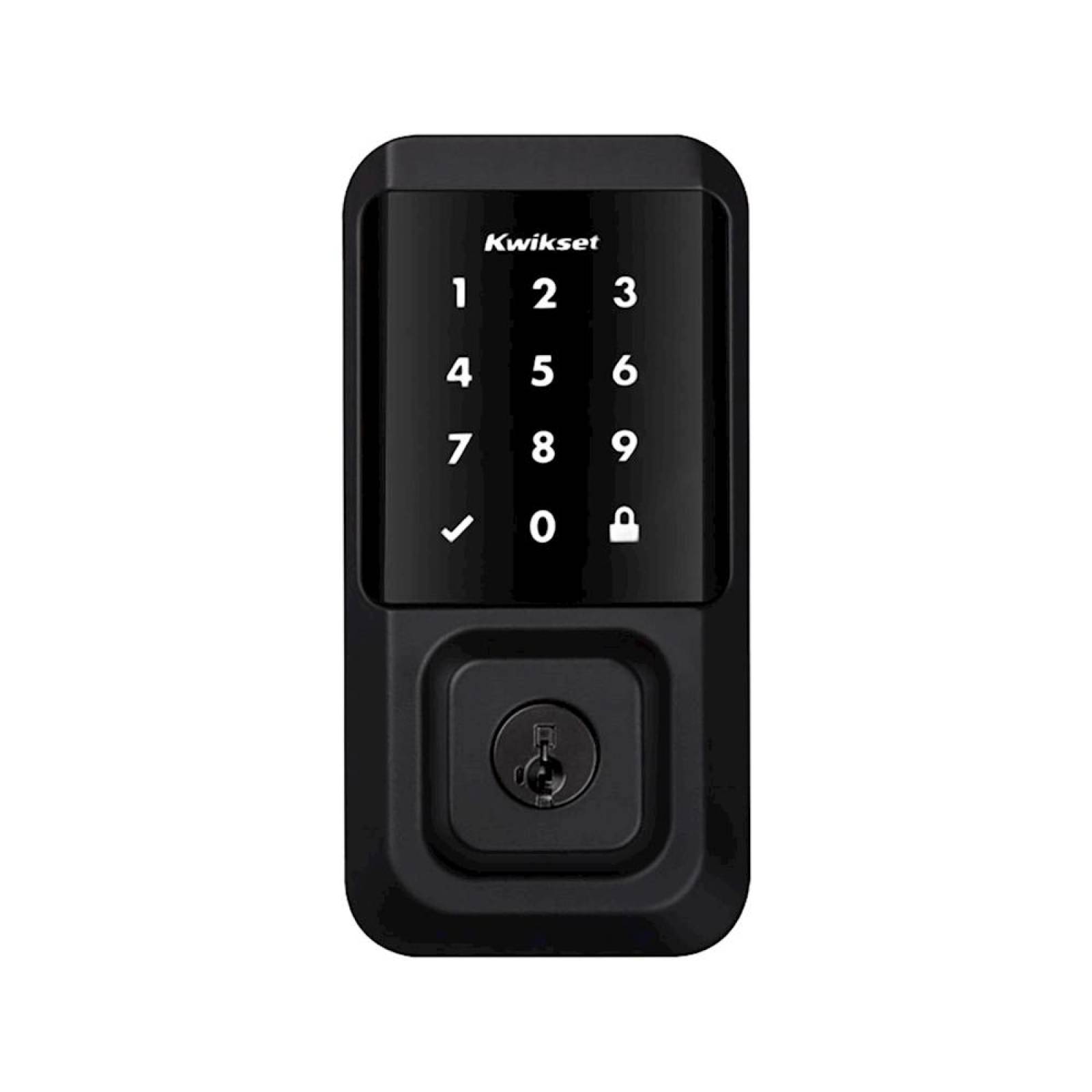 CERROJO ELECTRONICO TOUCH HALO CON WIFI NEGRO MATE 