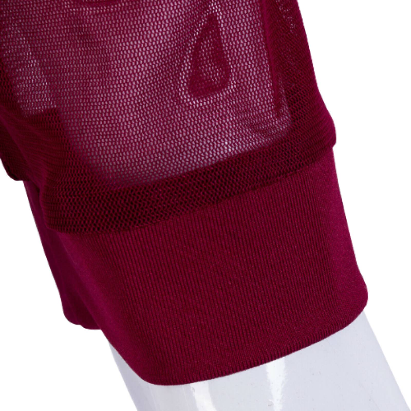 Blusa Body Con Malla Para Mujer M-183 