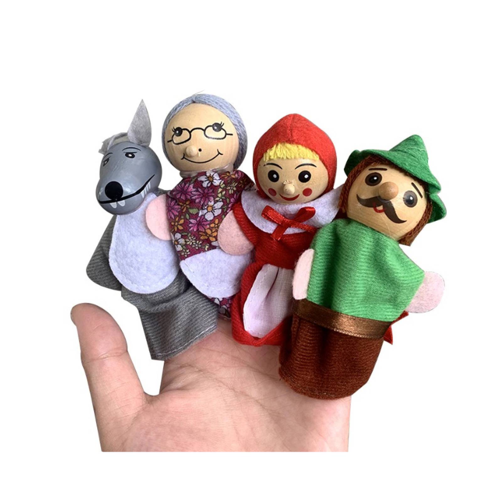 Paquete De 2 Sets De Titeres Para Dedo Educativos MPB-059-2X 
