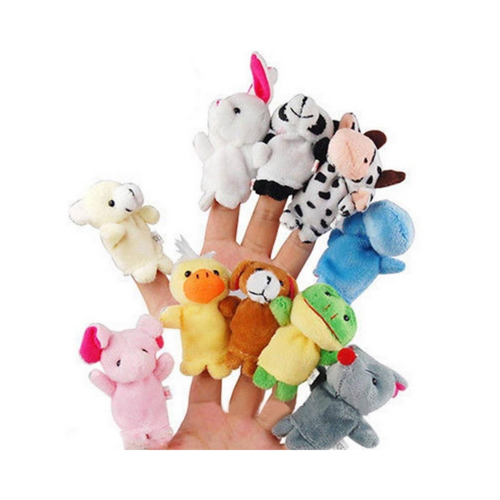 Paquete De 2 Sets De Titeres Para Dedo Educativos MPB-059-2X 