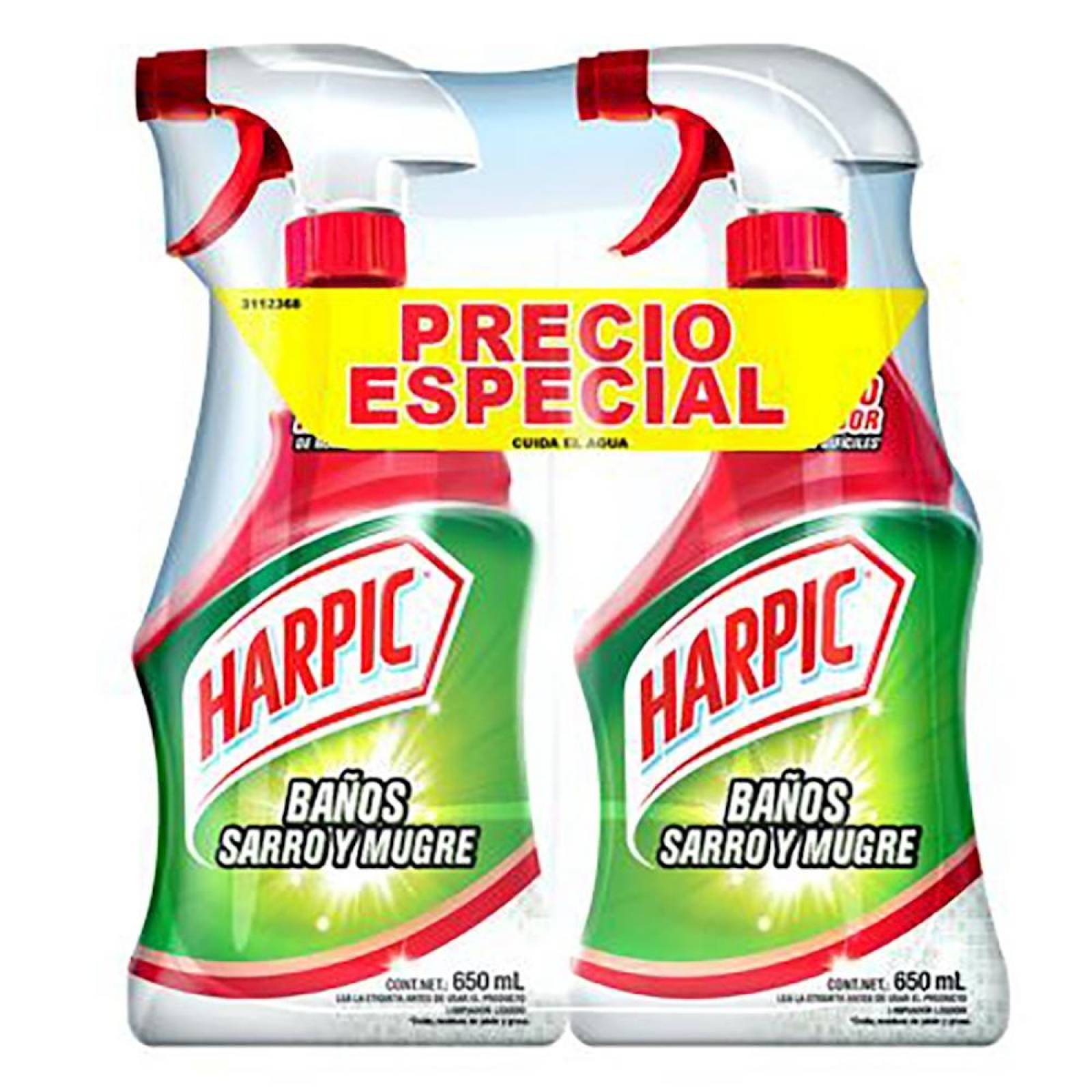 HARPIC LIMPIADOR BAÑOS SARRO Y MUGRE 
