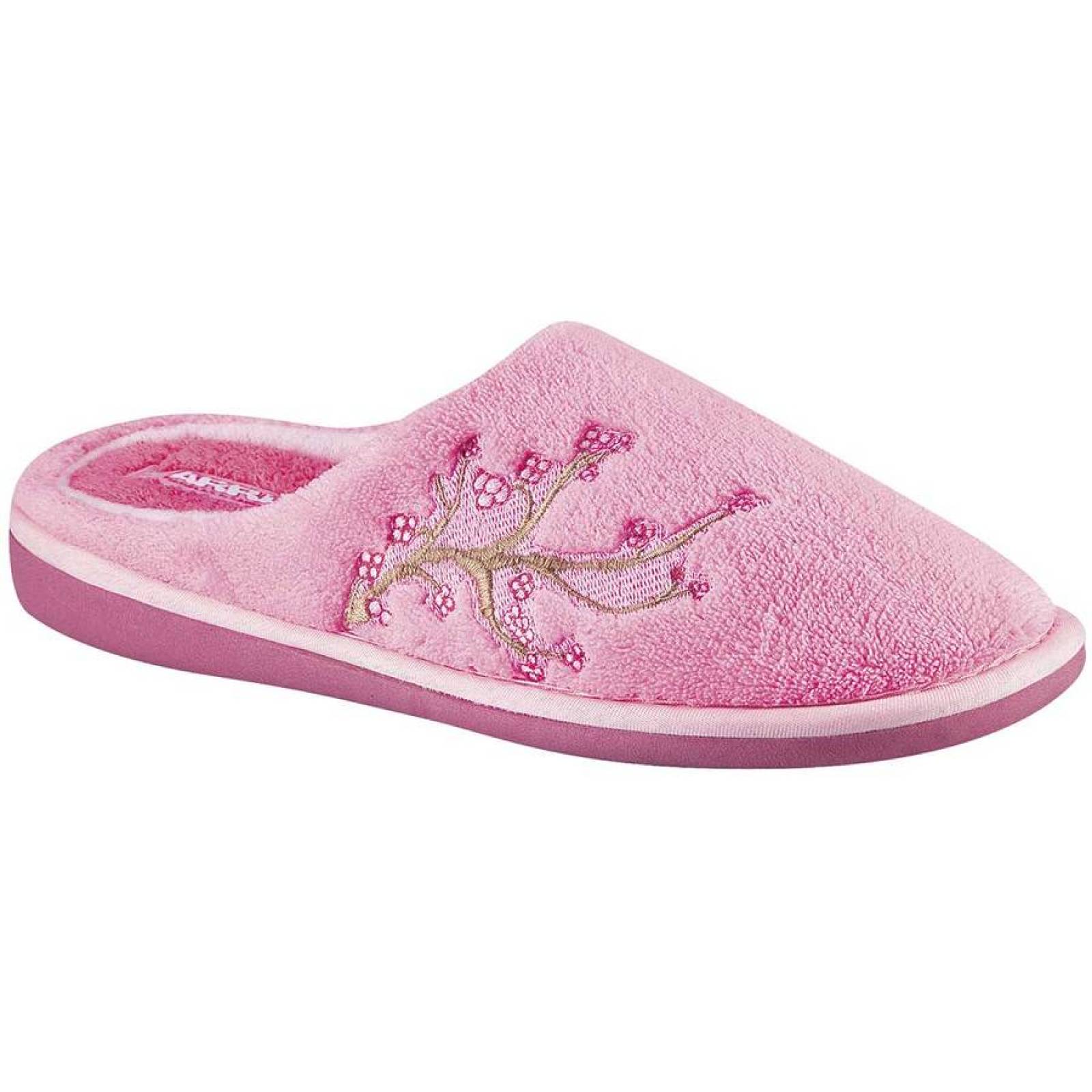 PANTUFLA Arra AACG20003 MUJER Color ROSA E1 AFELPADAS ACOGINADAS  MUY COMODAS