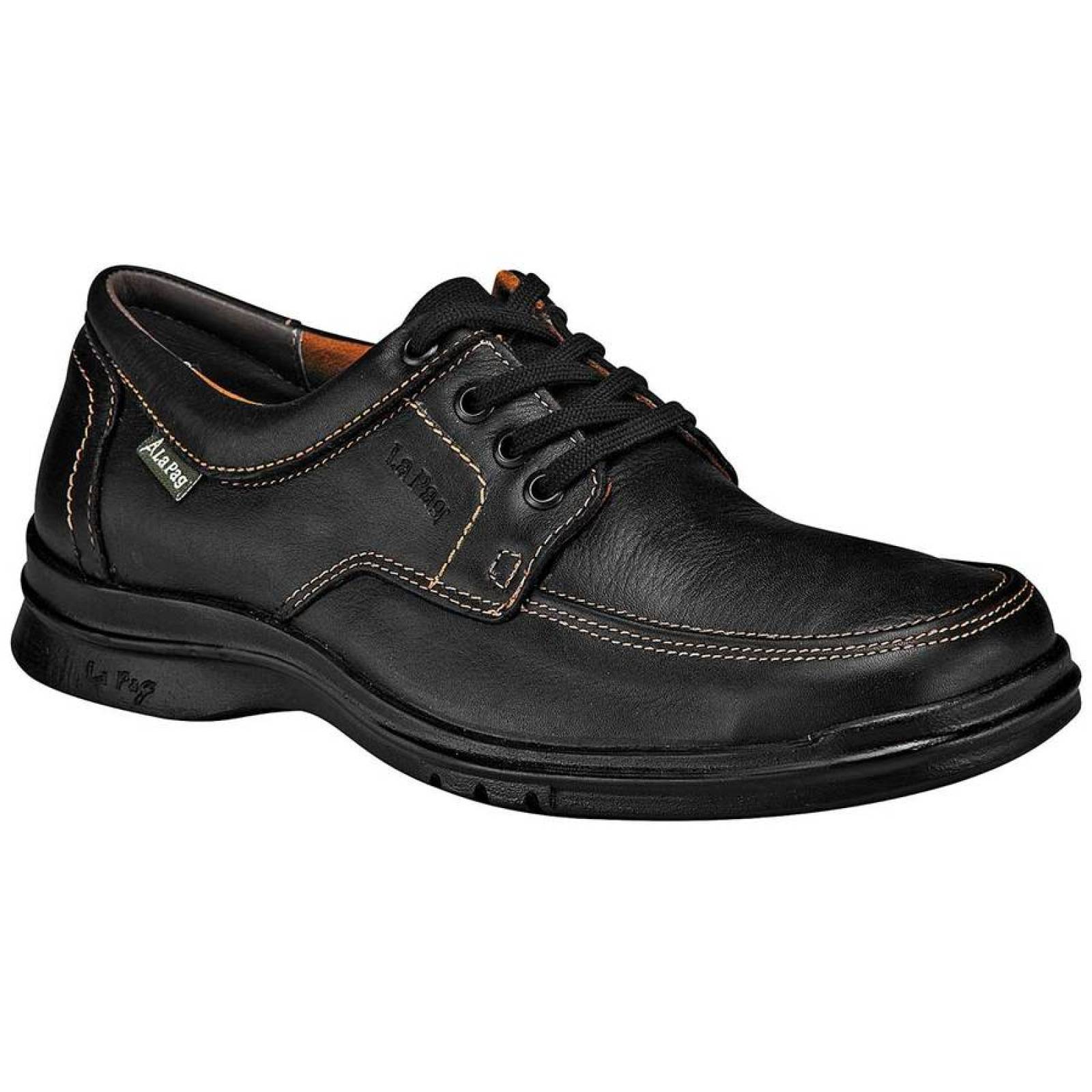 ZAPATO CASUAL La Pag 006 Color NEGRO HOMBRE TX1