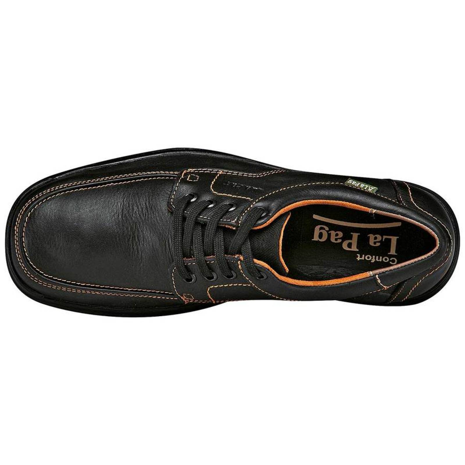 ZAPATO CASUAL La Pag 006 Color NEGRO HOMBRE TX1