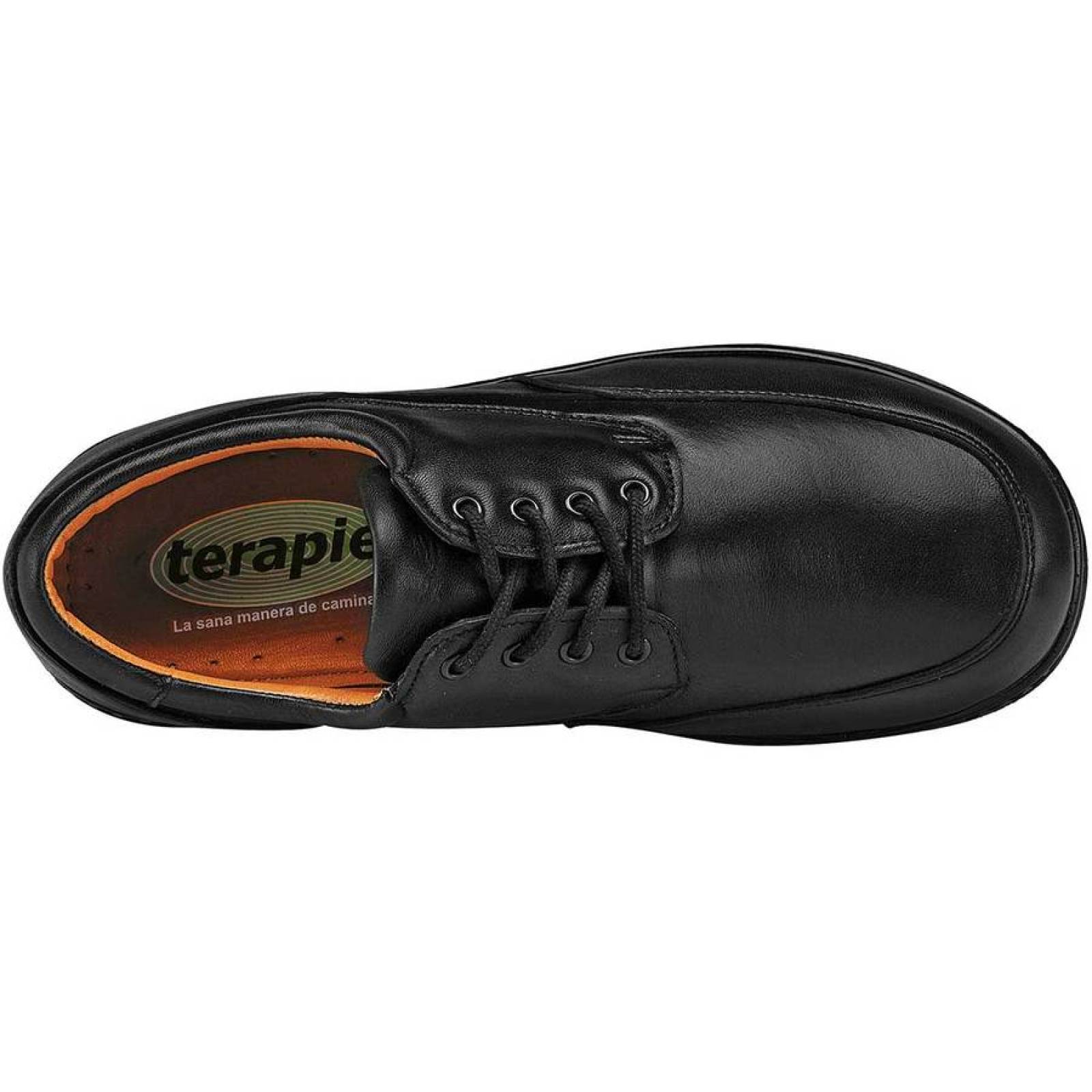 ZAPATO PARA DIABETICO ESPECIALIZADO Terapie 204 Color NEGRO HOMBRE TX1