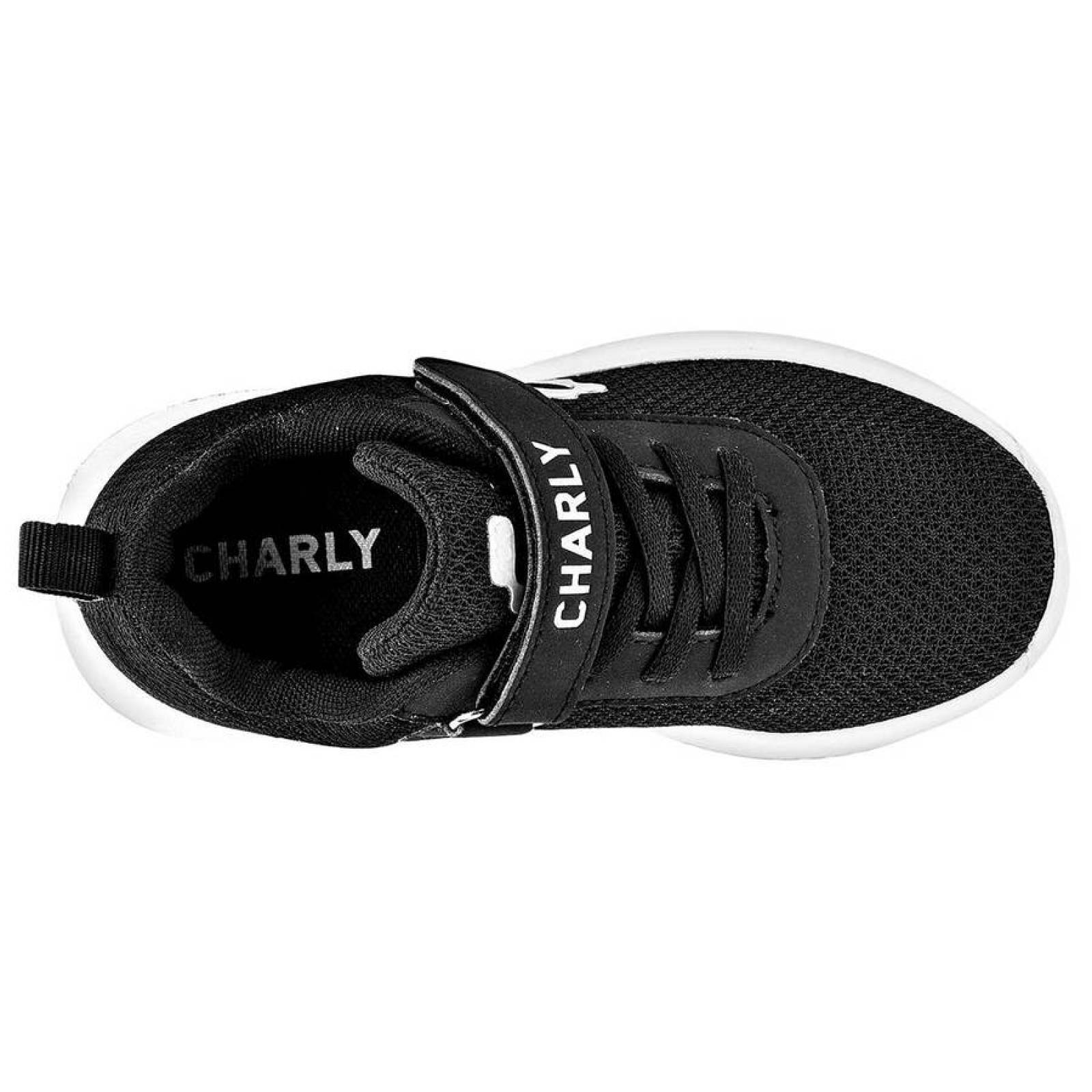 TENIS TEPORTIVO Charly 1069506 Color NEGRO NIÃ‘O TX1