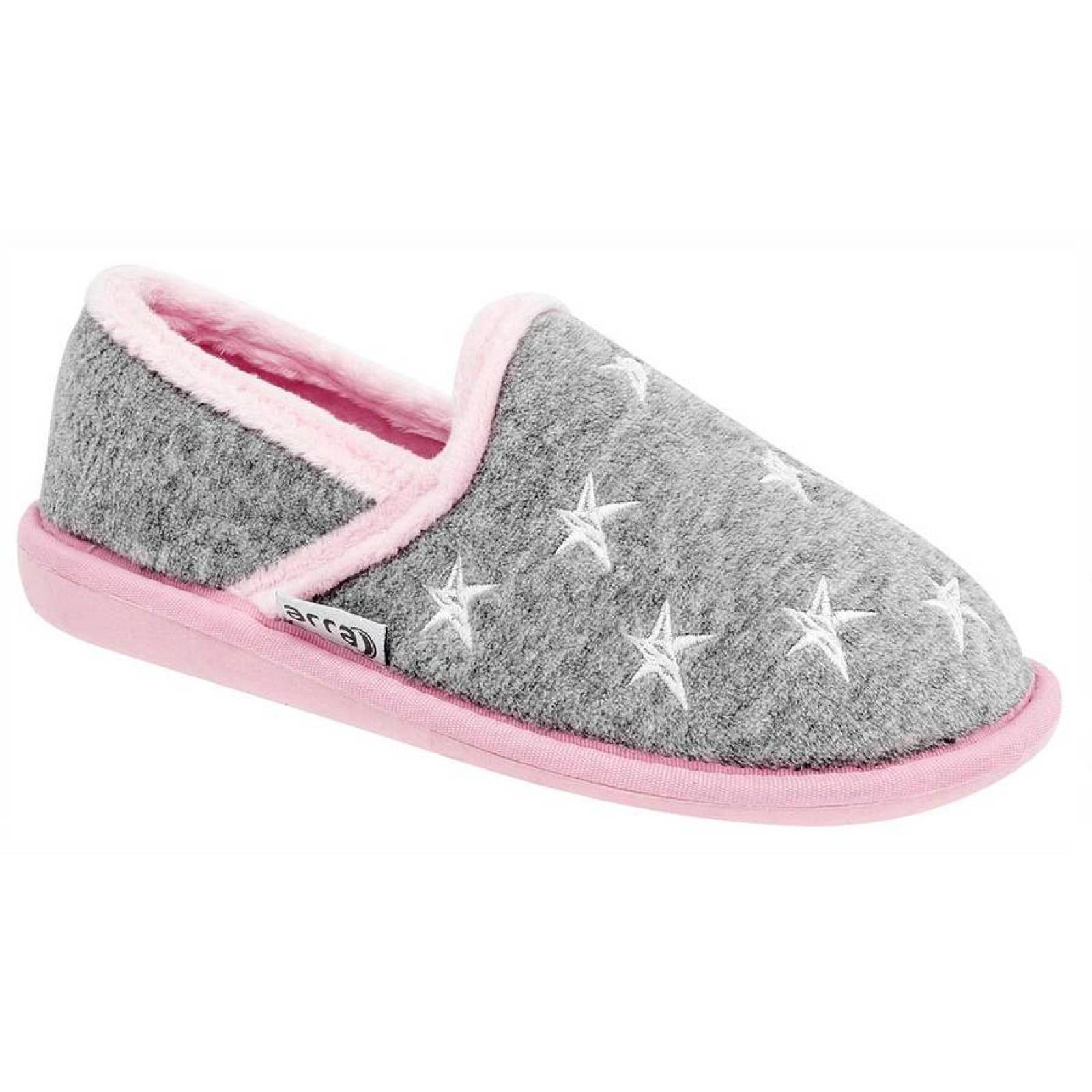 PANTUFLA Arra AAET20003 Color GRIS PARA MUJER TX1