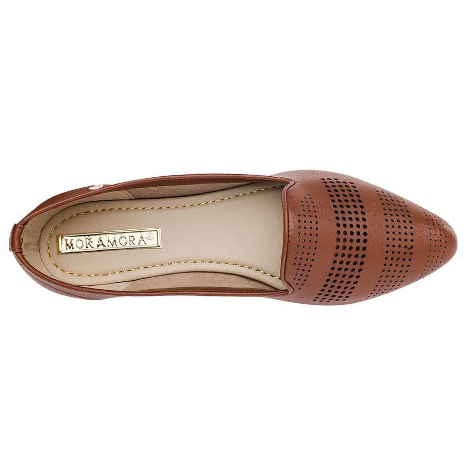ZAPATO CASUAL Moramora 2050 Color CAMEL PARA MUJER TX1