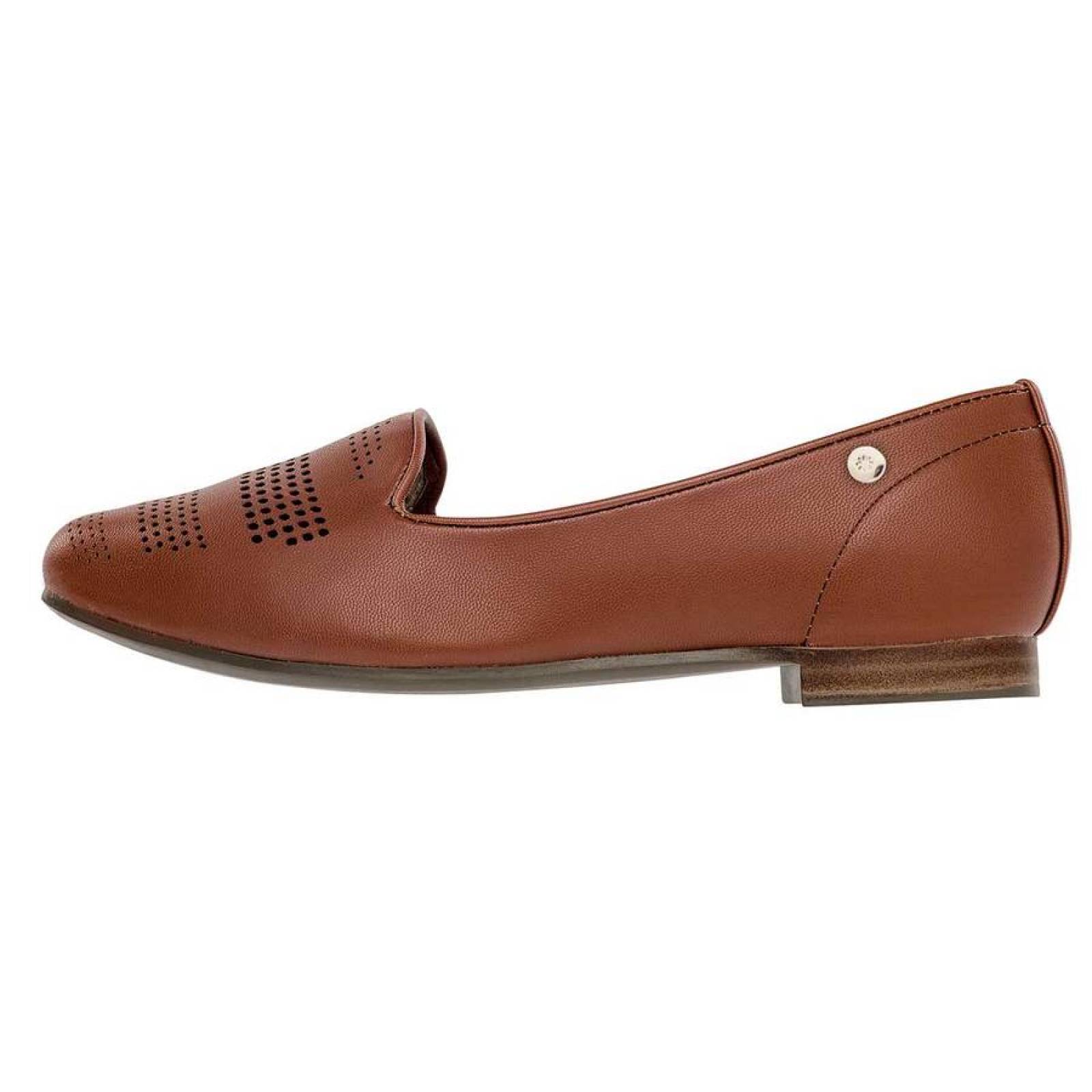 ZAPATO CASUAL Moramora 2050 Color CAMEL PARA MUJER TX1