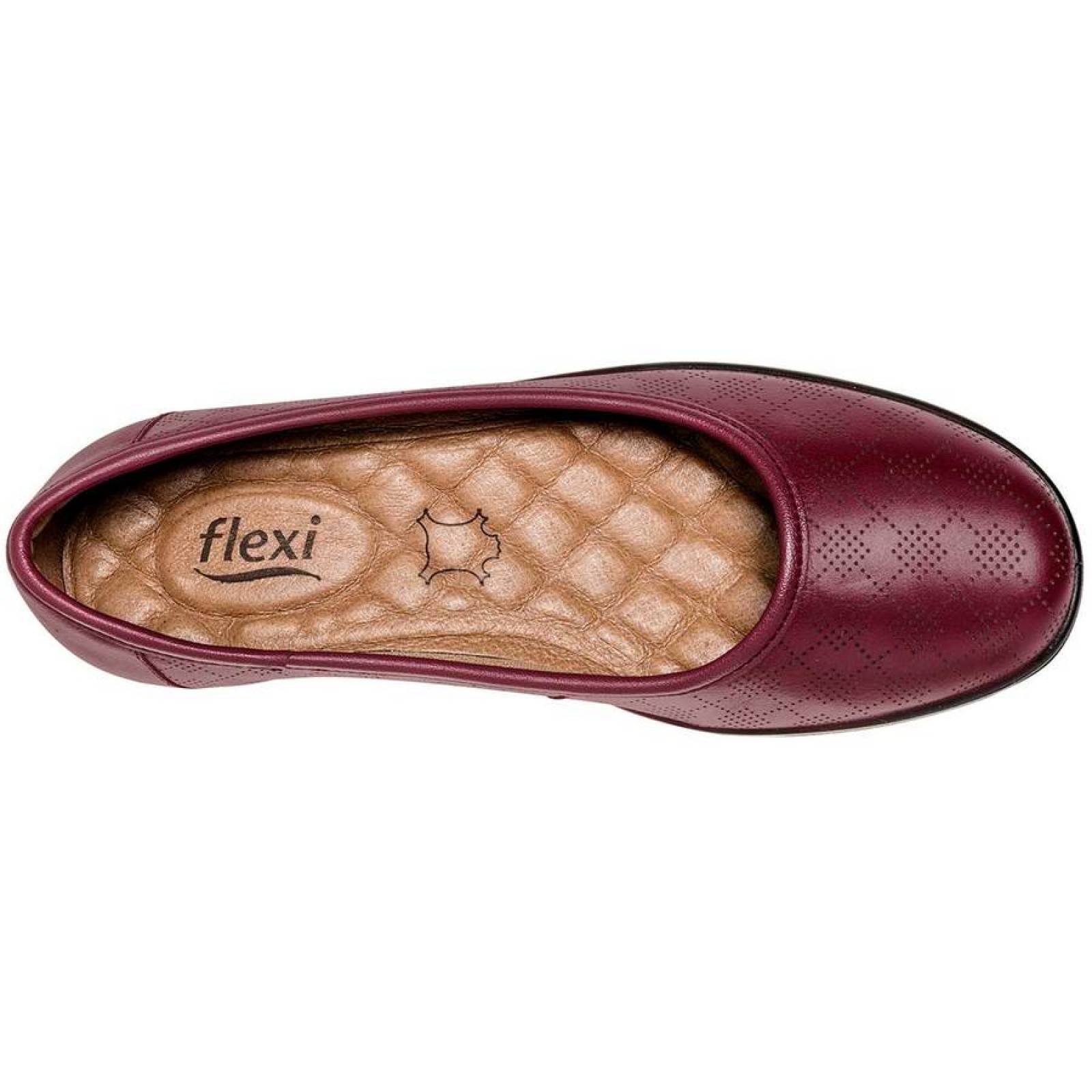 ZAPATO CASUAL Flexi 45602 Color ROJO PARA MUJER TX1
