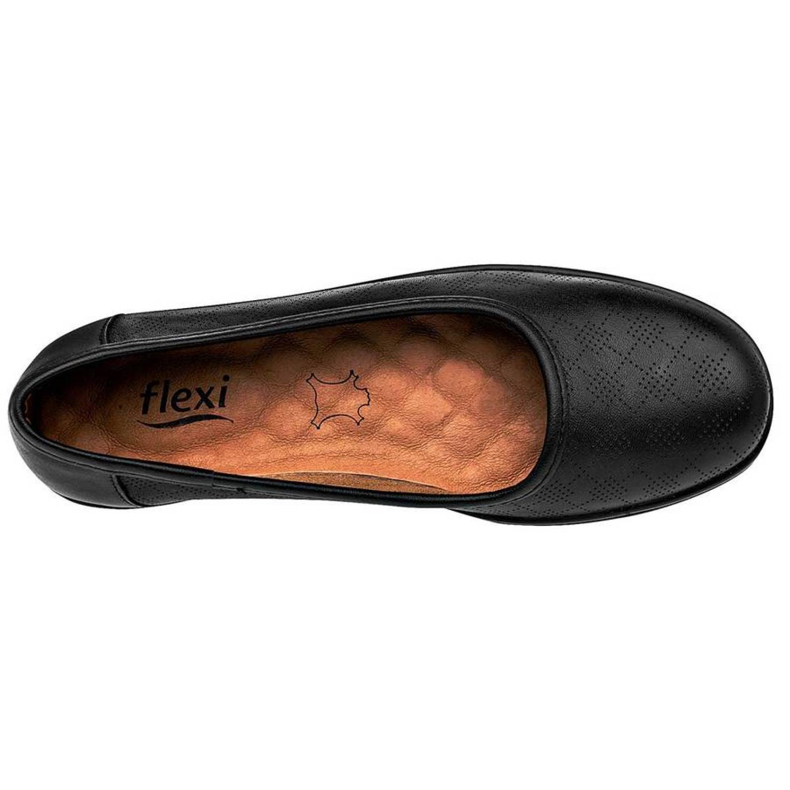 ZAPATO CASUAL Flexi 45602 Color NEGRO PARA MUJER TX1