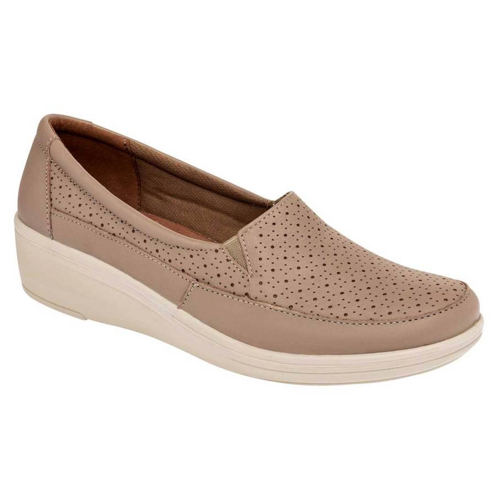 ZAPATO CONFORT Flexi 45601 Color BEIGE PARA MUJER TX1