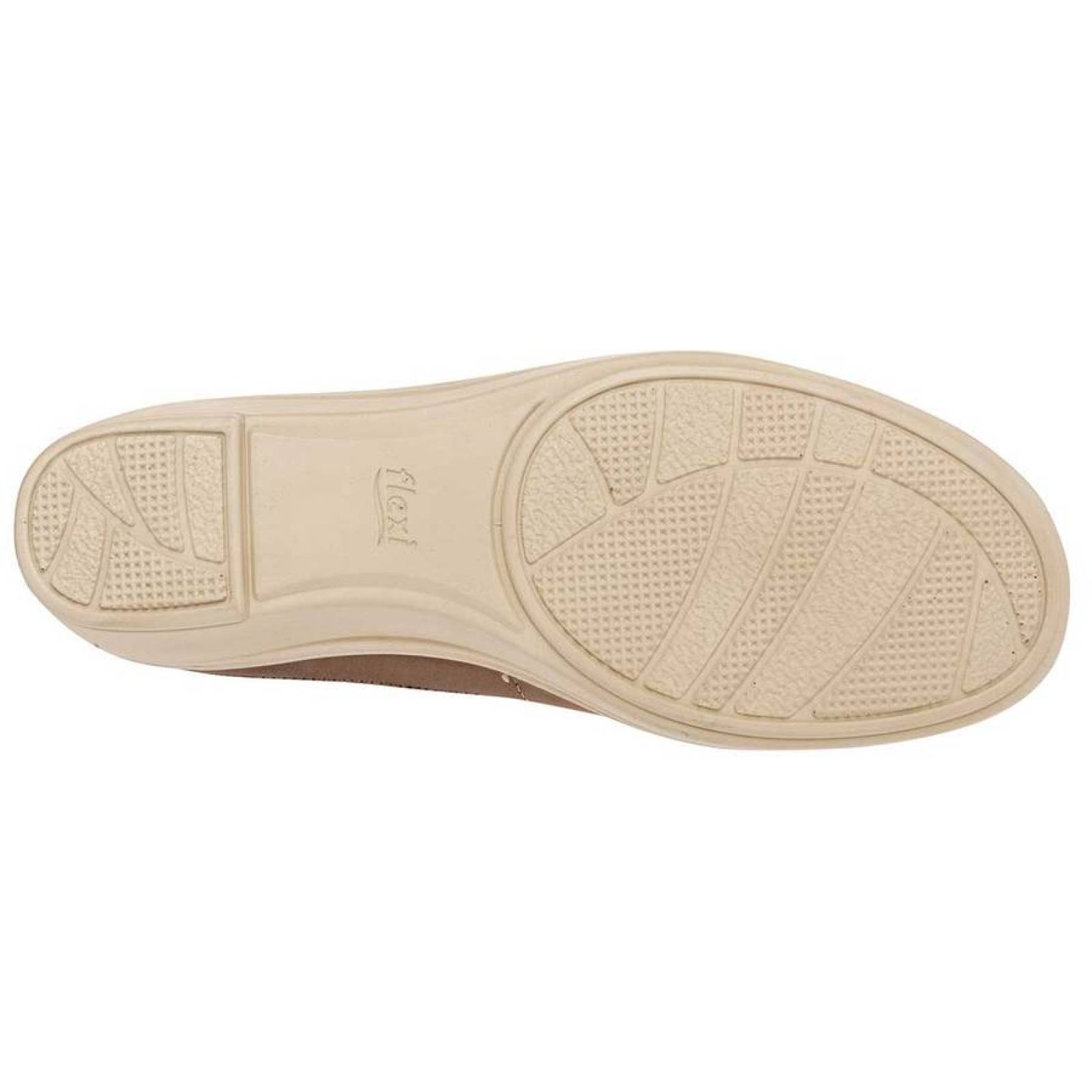 ZAPATO CONFORT Flexi 45601 Color BEIGE PARA MUJER TX1