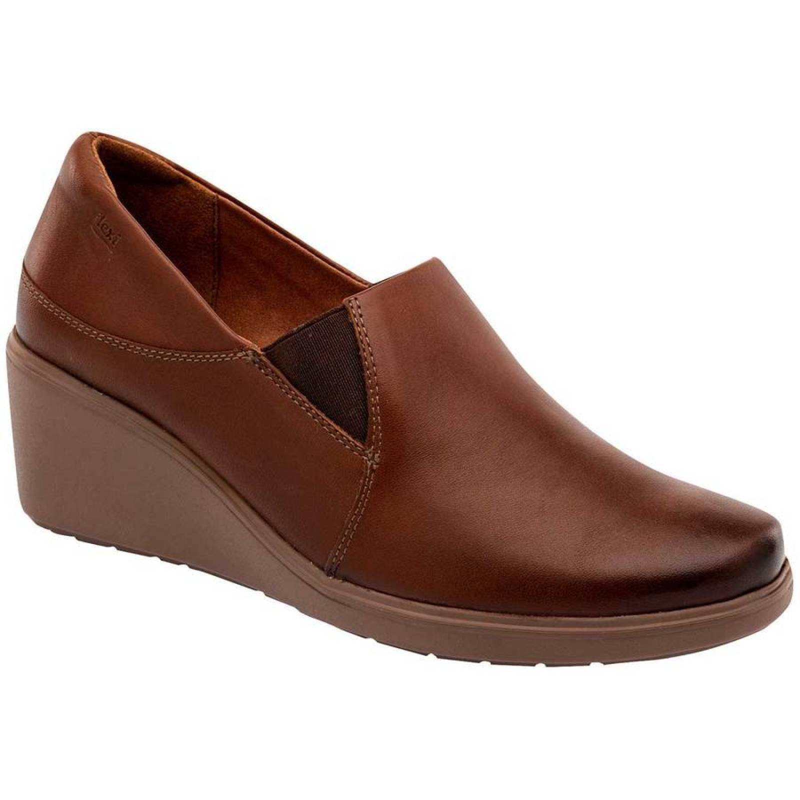 ZAPATO CASUAL Flexi 101501 Color CAFÉ PARA MUJER TX1