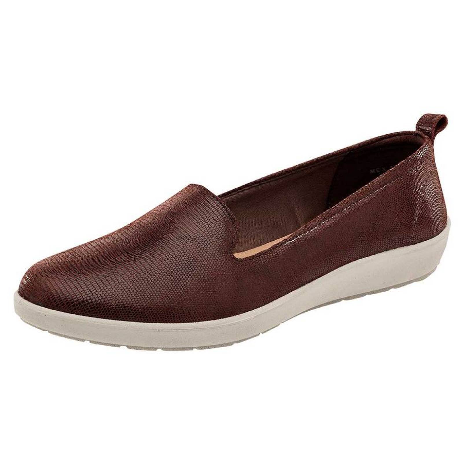 ZAPATO CASUAL Flexi 101902 Color CAFÉ PARA MUJER TX1