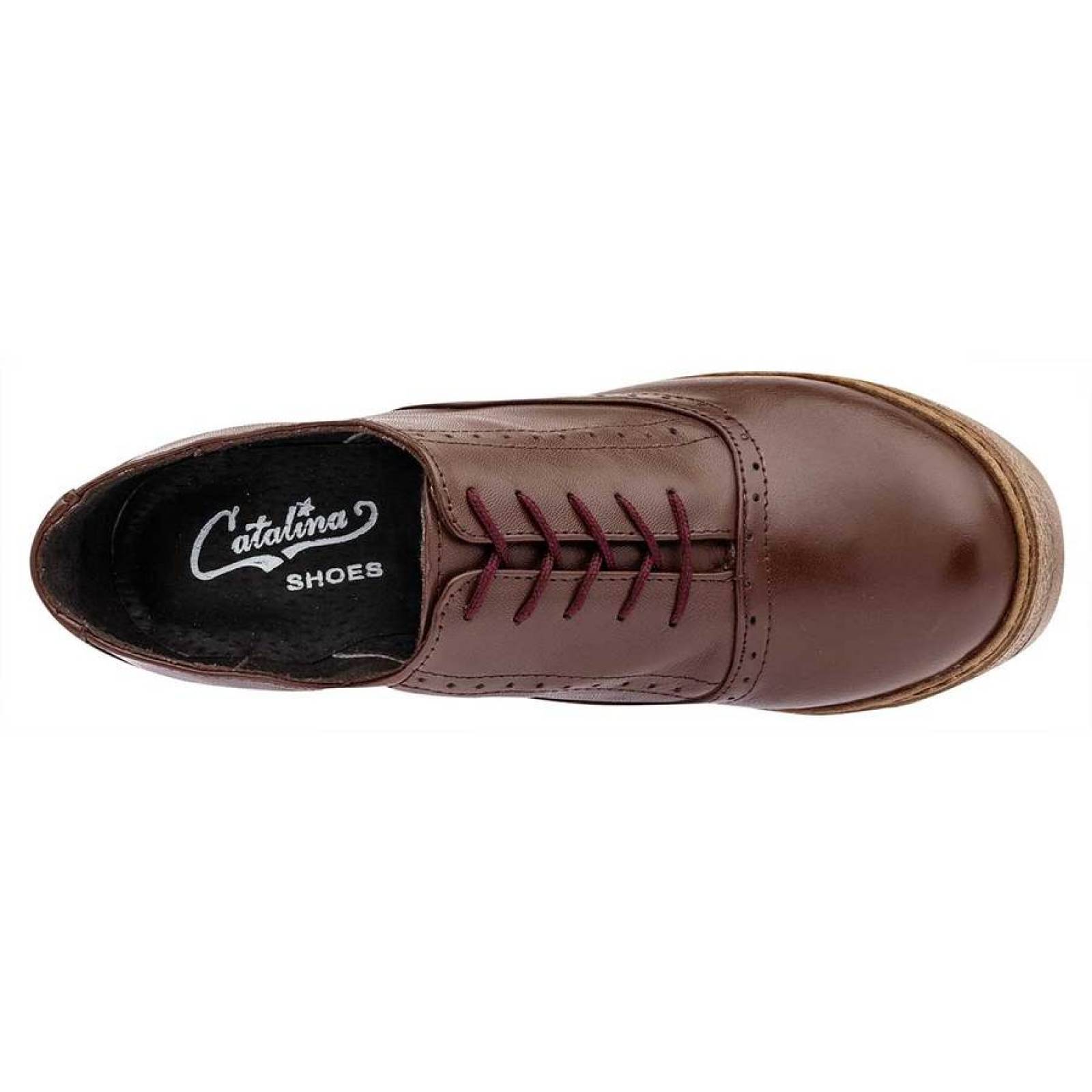 ZAPATO CASUAL Catalina 6012 Color CAFÉ PARA MUJER TX1