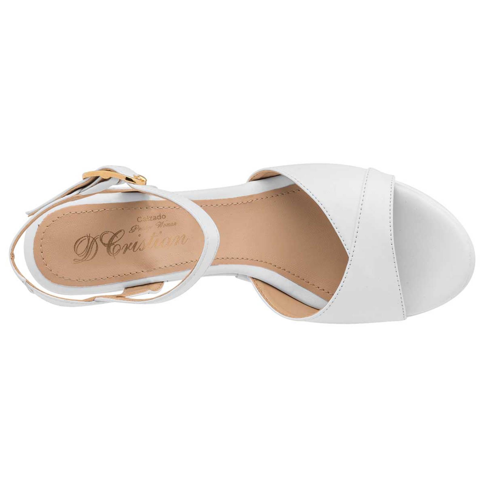 ZAPATO CASUAL D´Cristian 703 Color BLANCO PARA MUJER TX1