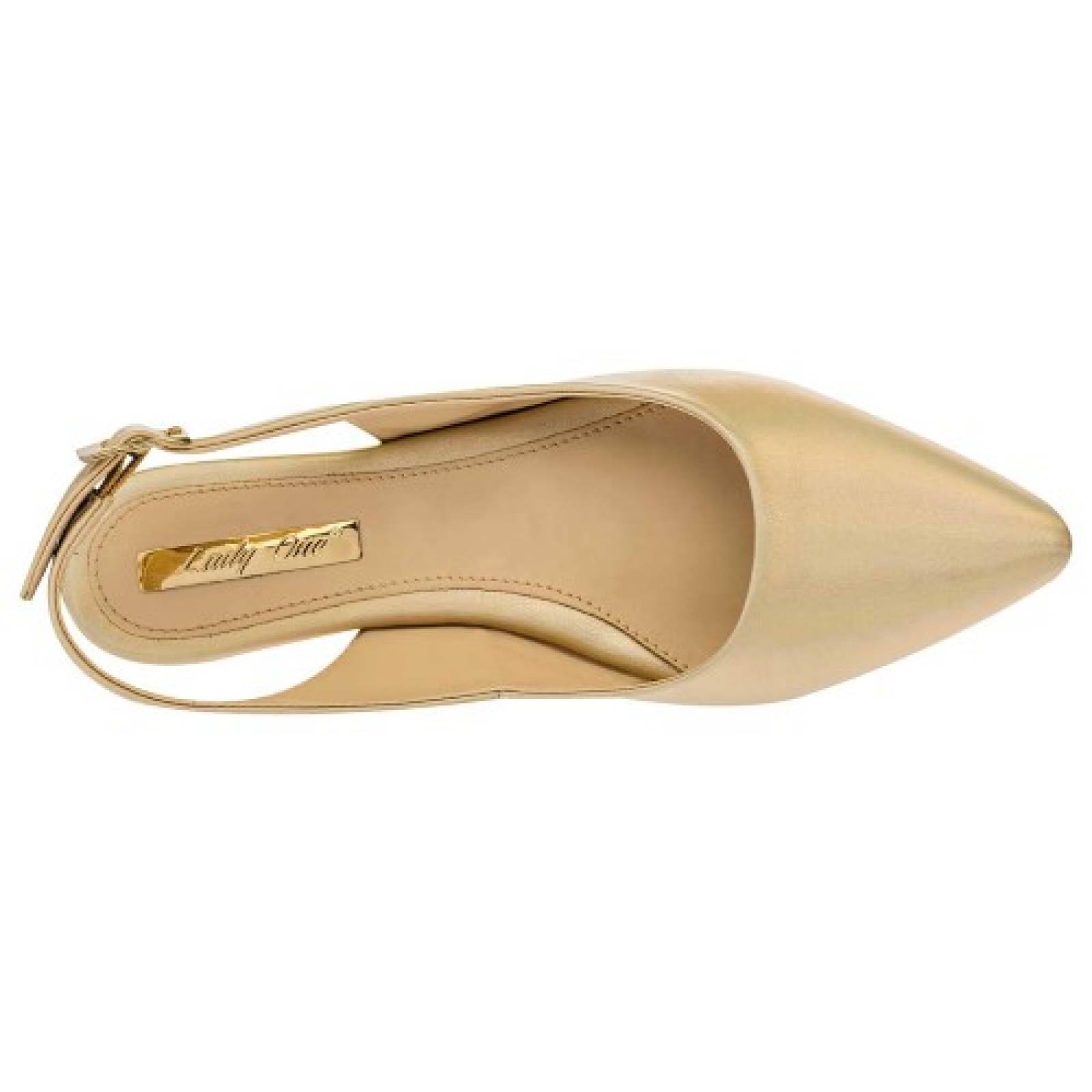 ZAPATO CASUAL Lady One NW2083 Color ORO PARA MUJER TX1