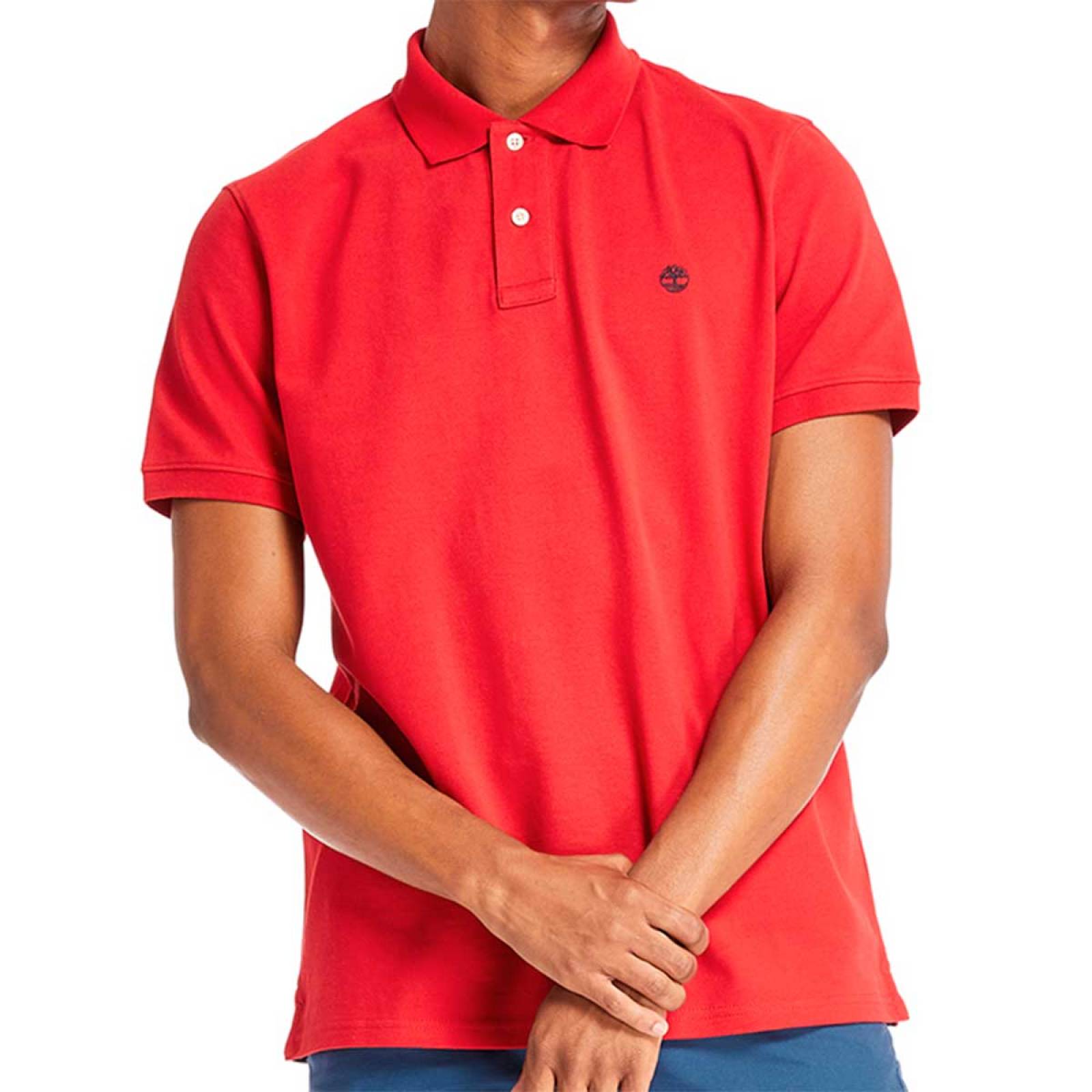 POLO Timberland TB0A2BRYP92 Color ROJO HOMBRE TX1
