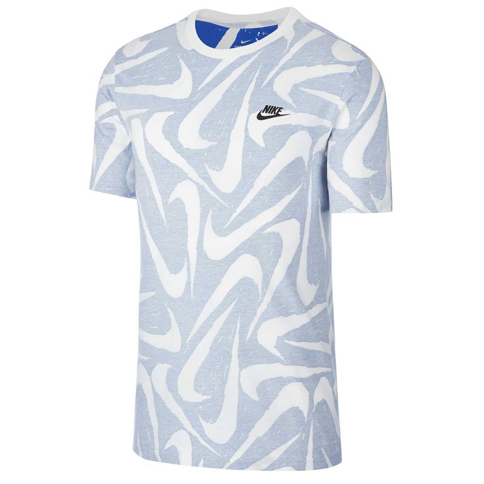 playeras nike azul