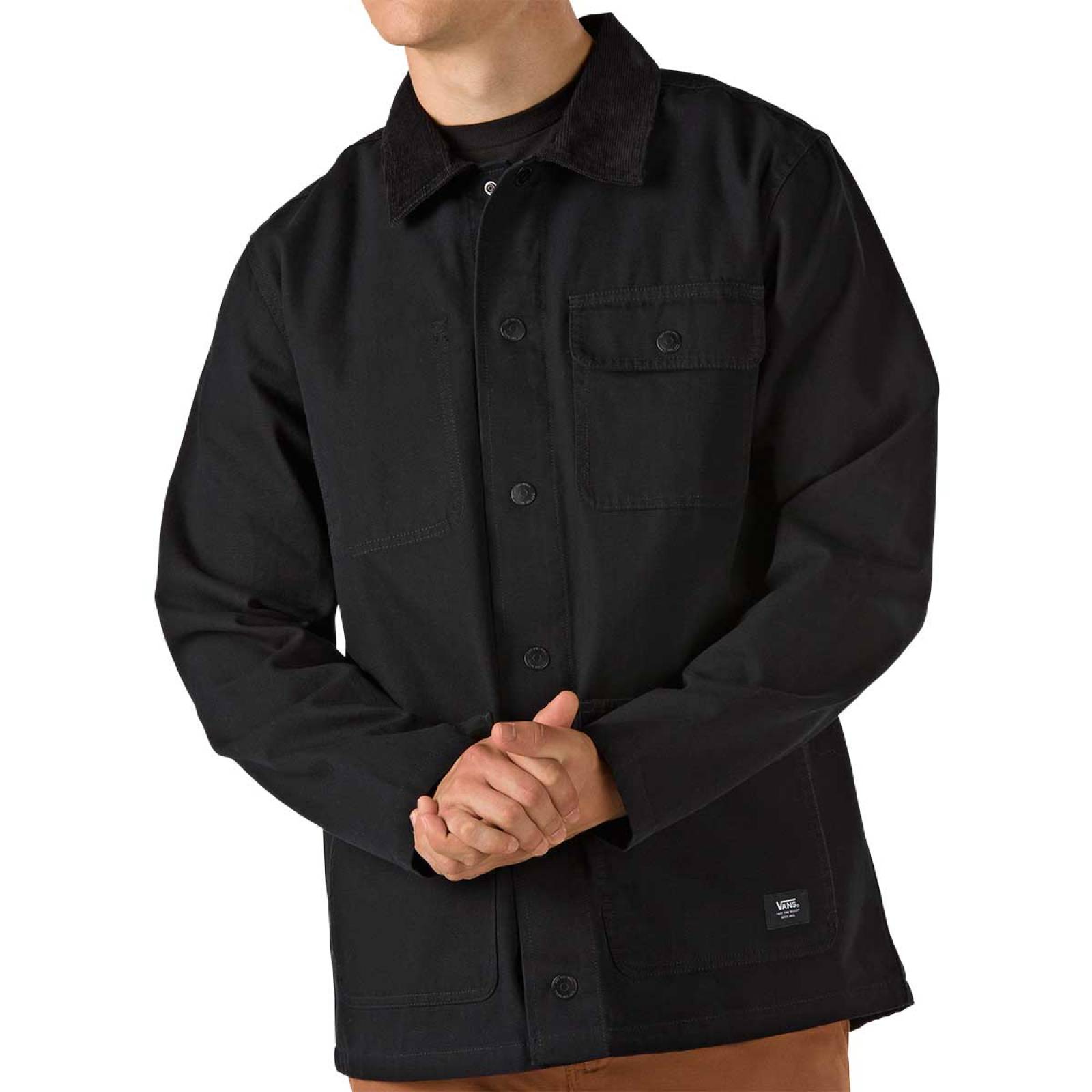 CAMISA Vans VN-0A3WF1BLK Color NEGRO HOMBRE TX1