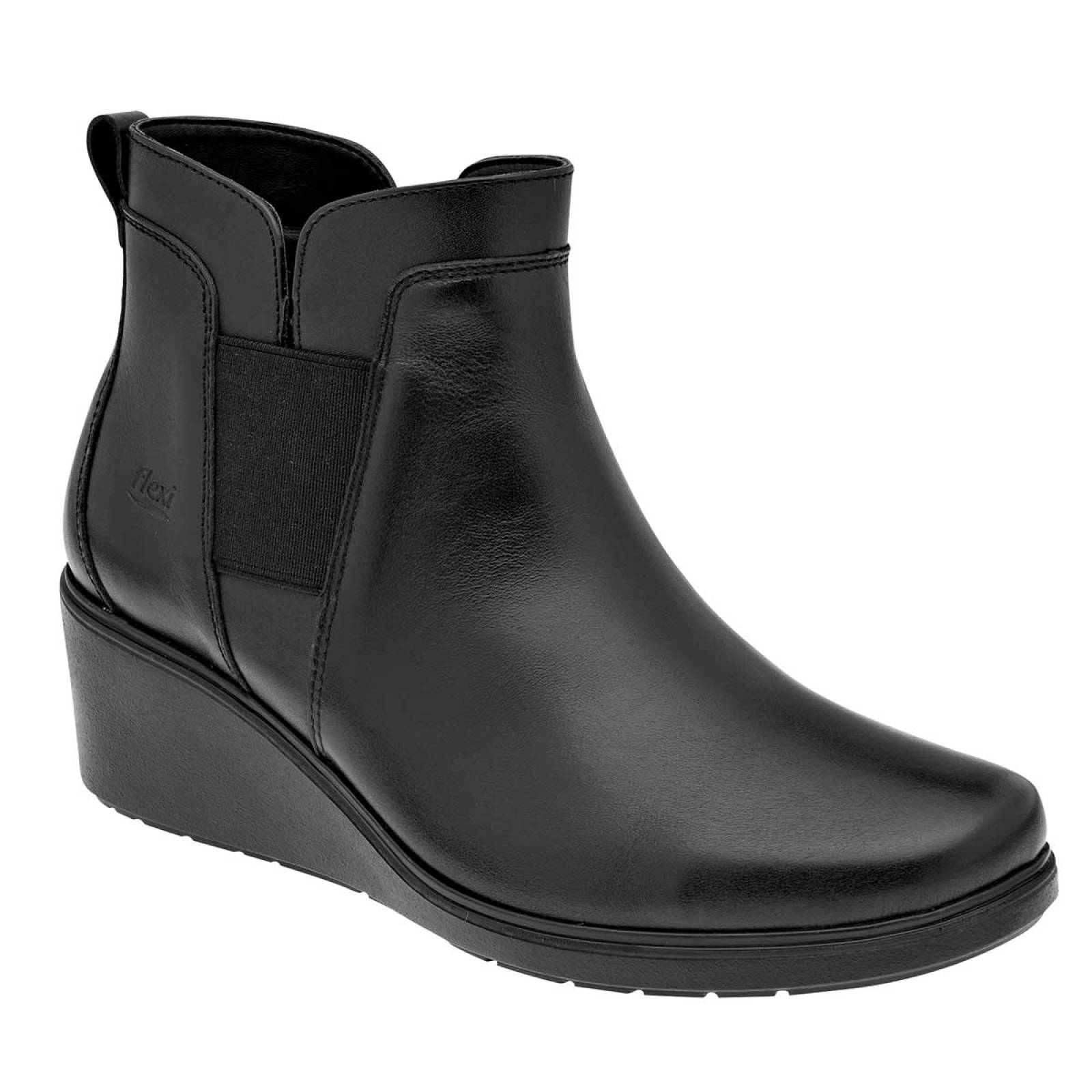 Bota para Mujer Flexi 101510 Color NEGRO TX1