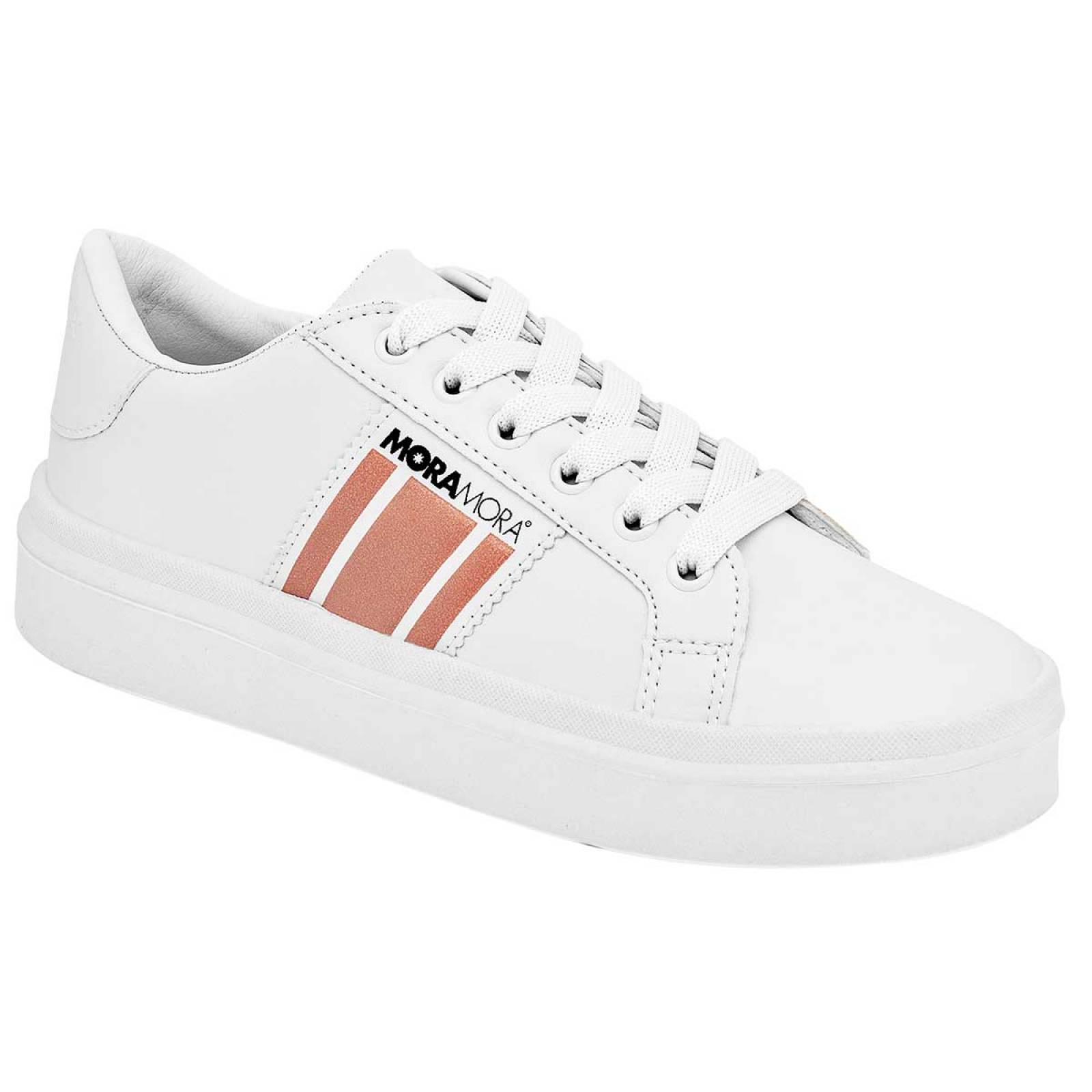 TENIS URBANO MORAMORA 10426054 Color Blanco para Mujer Tx2