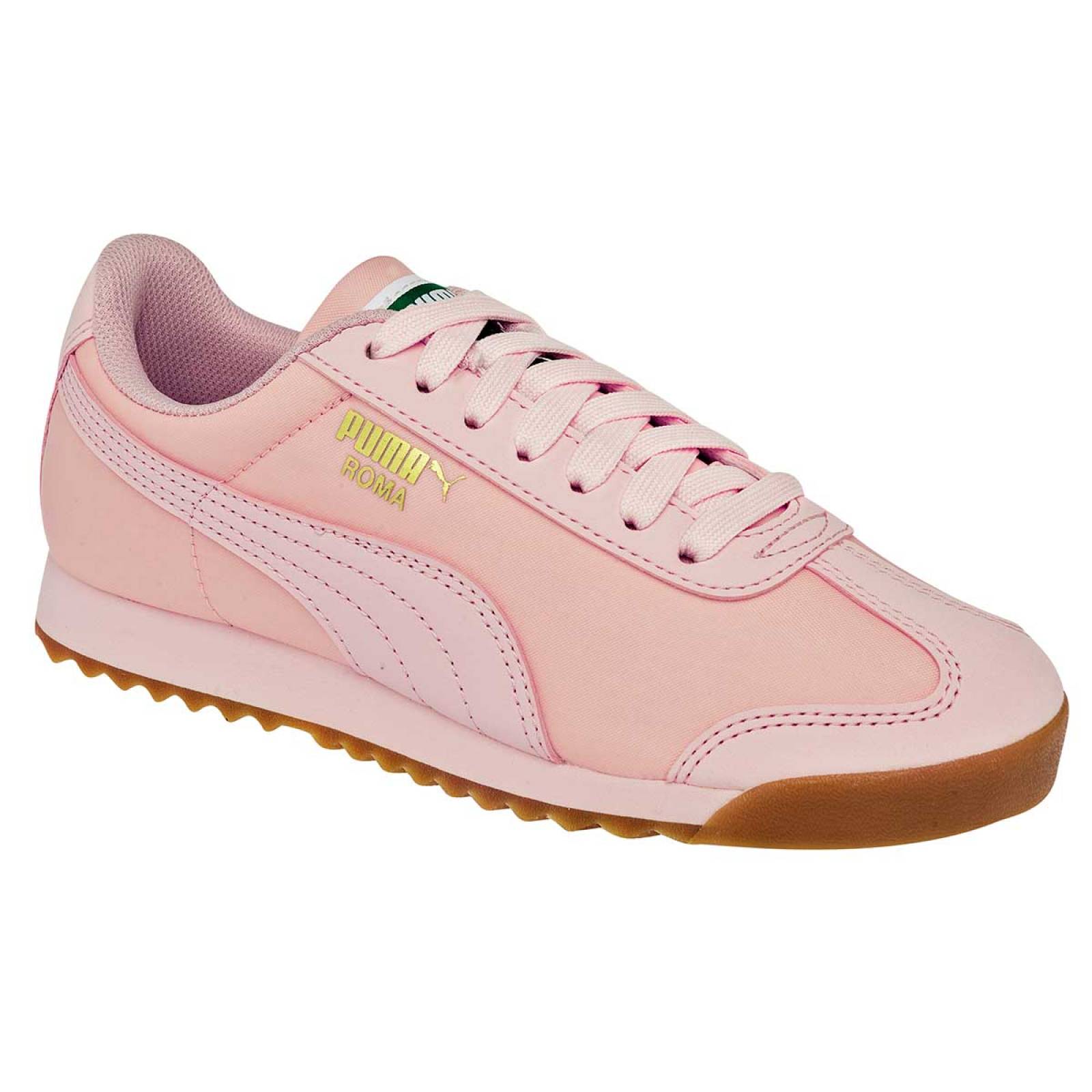 tenis puma rosa con moño