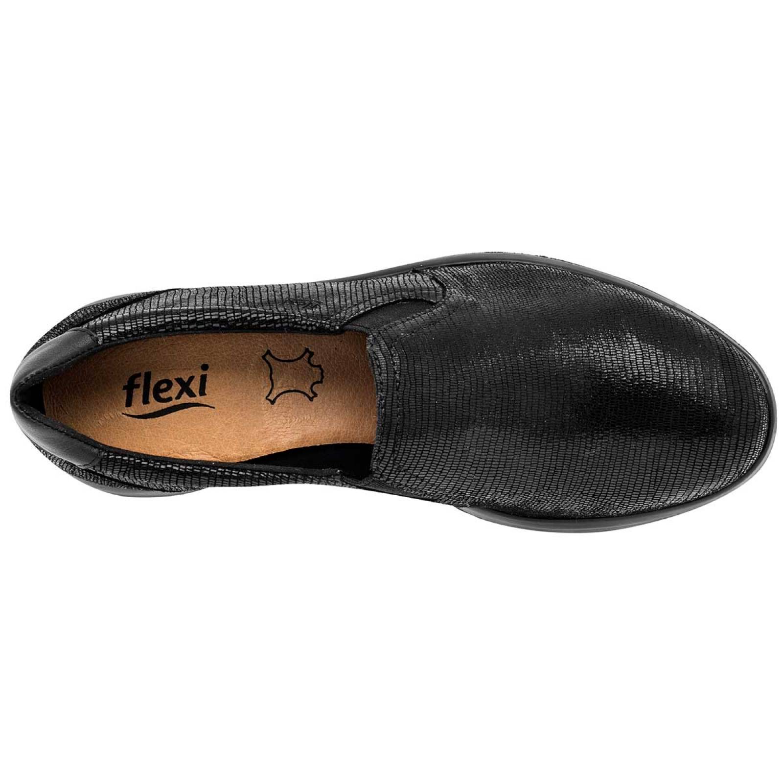 CALZADO ESPECIALIZADO FLEXI 108002 Color Negro para Mujer Tx2