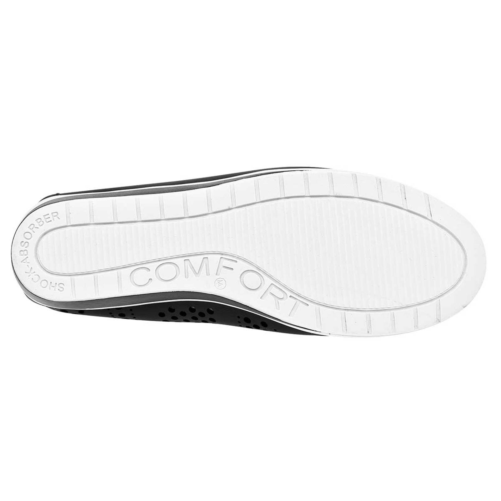 ZAPATO CASUAL SUAVES PASOS 800 Color Negro para Mujer Tx2