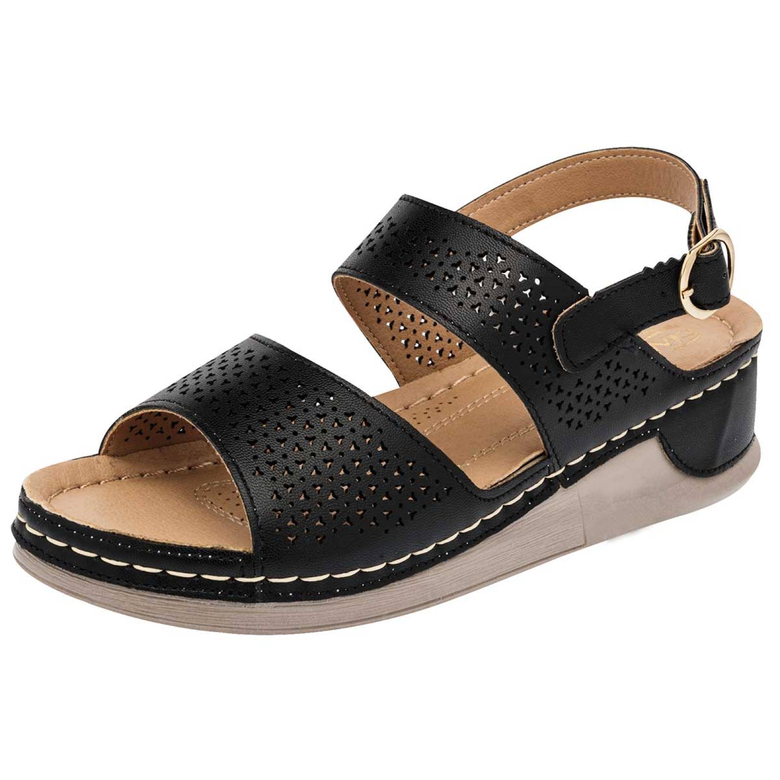 SANDALIA ETNIA 3016 Color Negro para Mujer Tx2