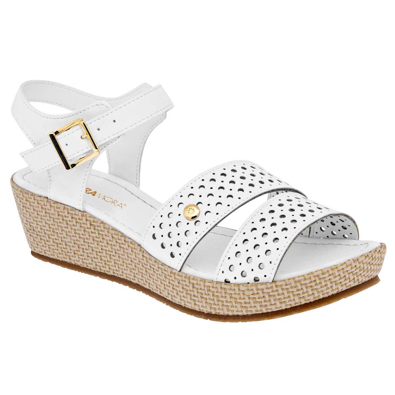 SANDALIA MORAMORA 135039 Color Blanco para Mujer Tx2