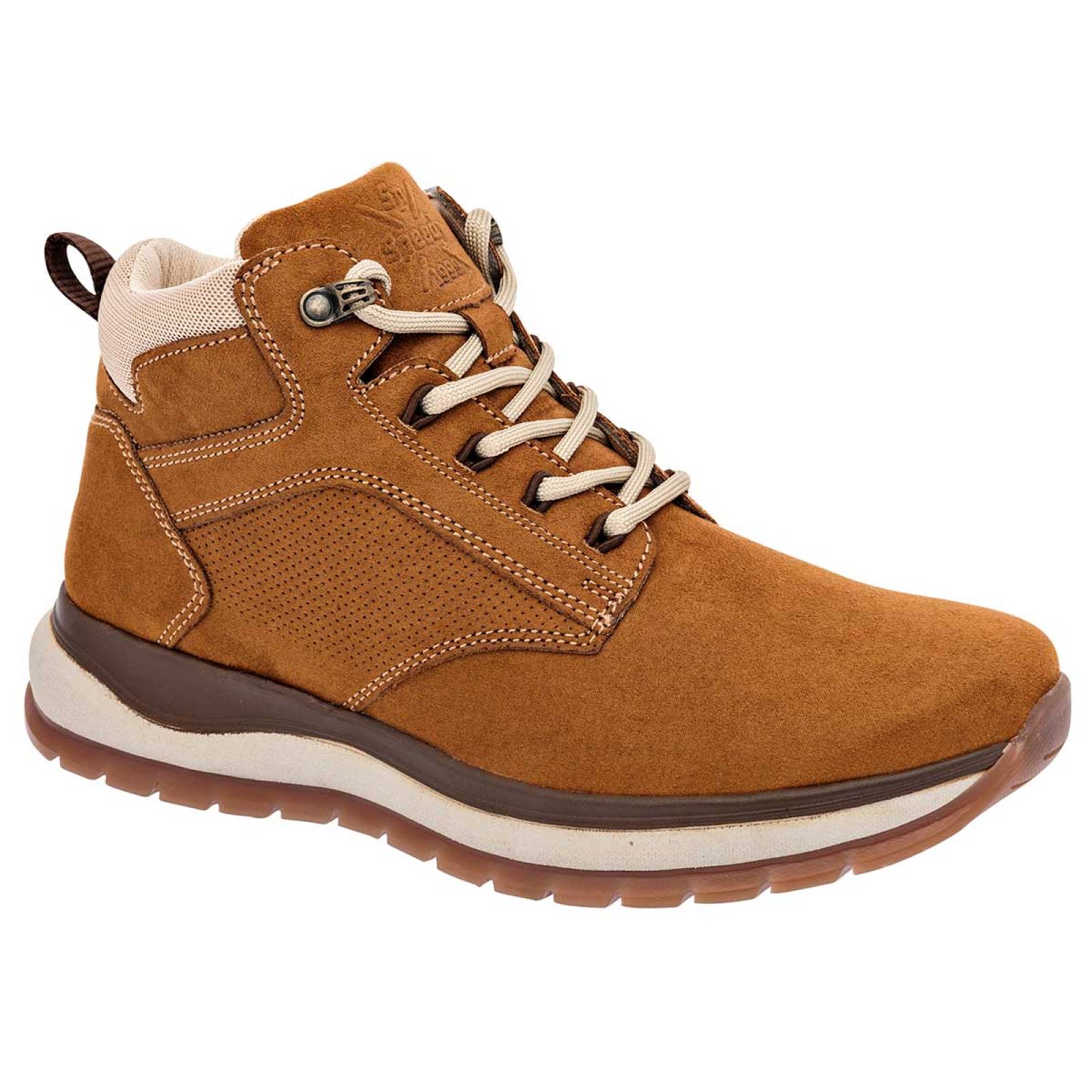 BOTA Y BOTIN ROMANOS 7631 Color CAMEL para Hombre Tx2