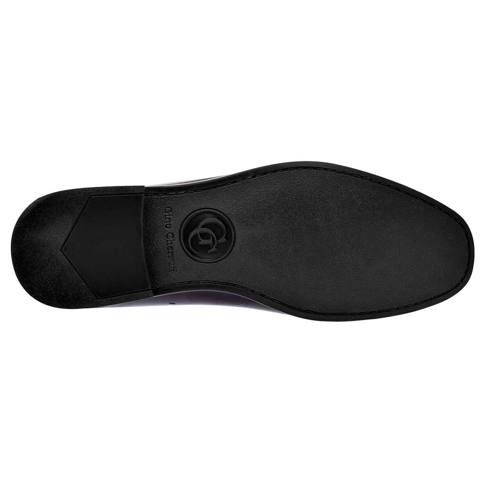 ZAPATO CASUAL GINO CHERRUTI 811 Color Vino para Hombre Tx2