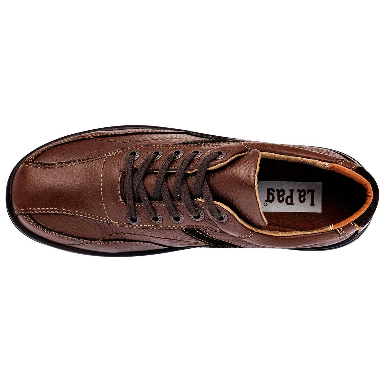ZAPATO CASUAL LA PAG 871 Color CAMEL para Hombre Tx2